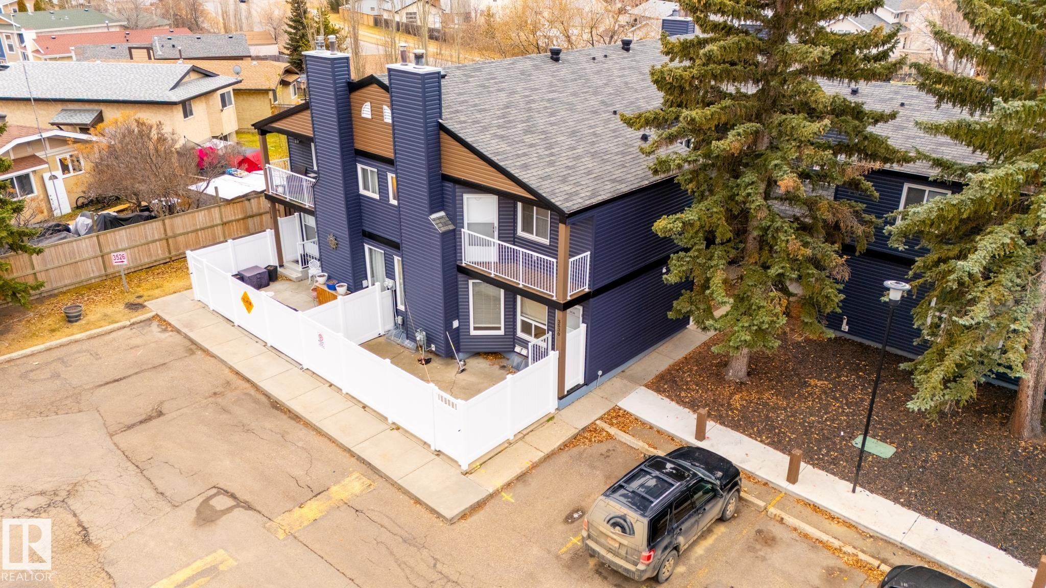 Drone / aerial view - 3530 42 Street, Edmonton, AB - Outdoor
