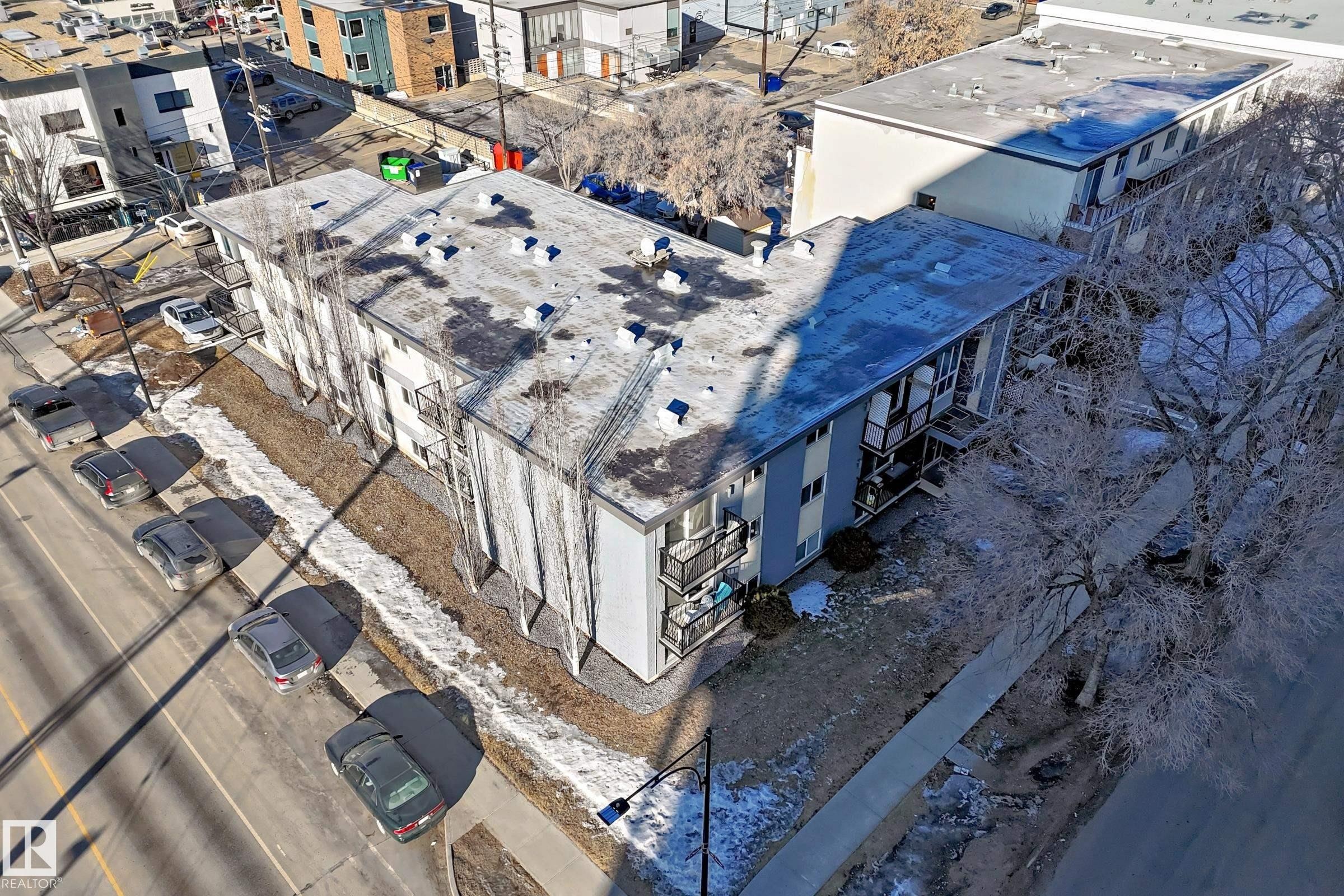 Aerial view - 302 10606 123 Street, Edmonton, AB - Outdoor