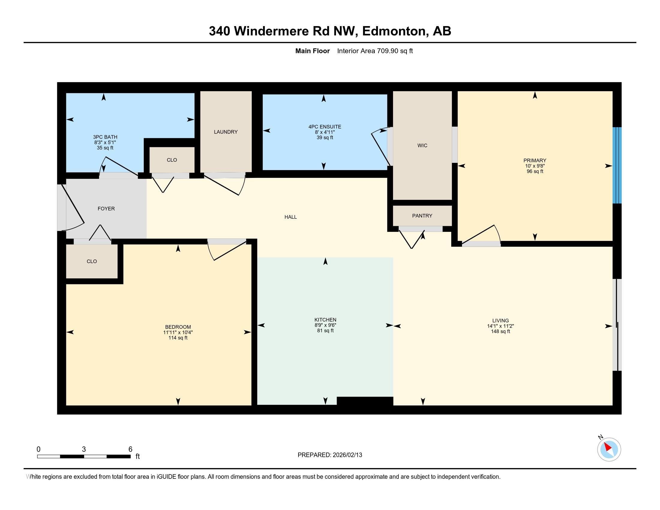 View of home floor plan - 211 340 Windermere Road, Edmonton, AB - Other