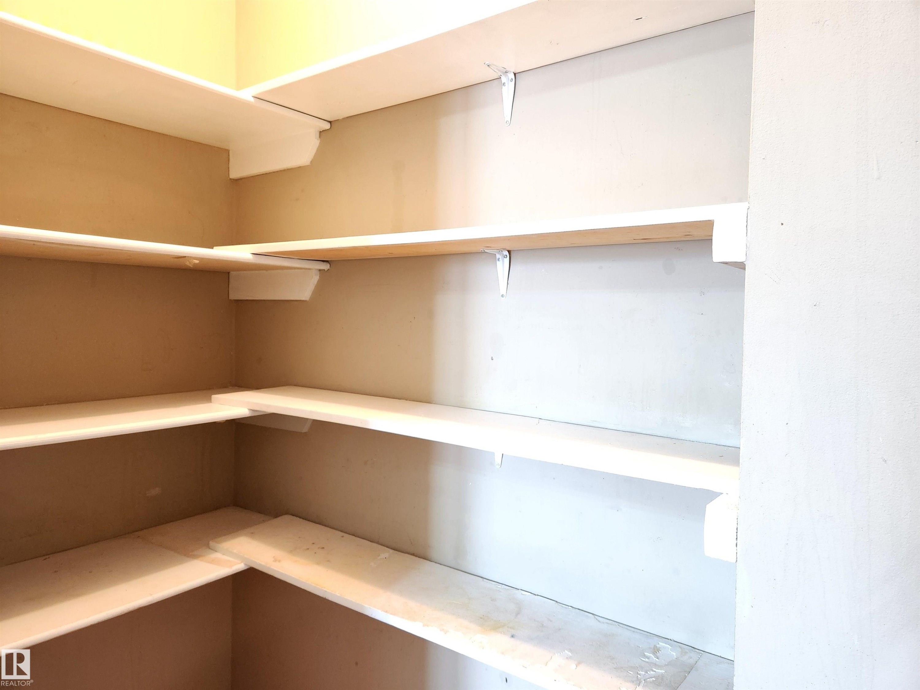 View of pantry - 6 14320 80 Street, Edmonton, AB - Indoor With Storage