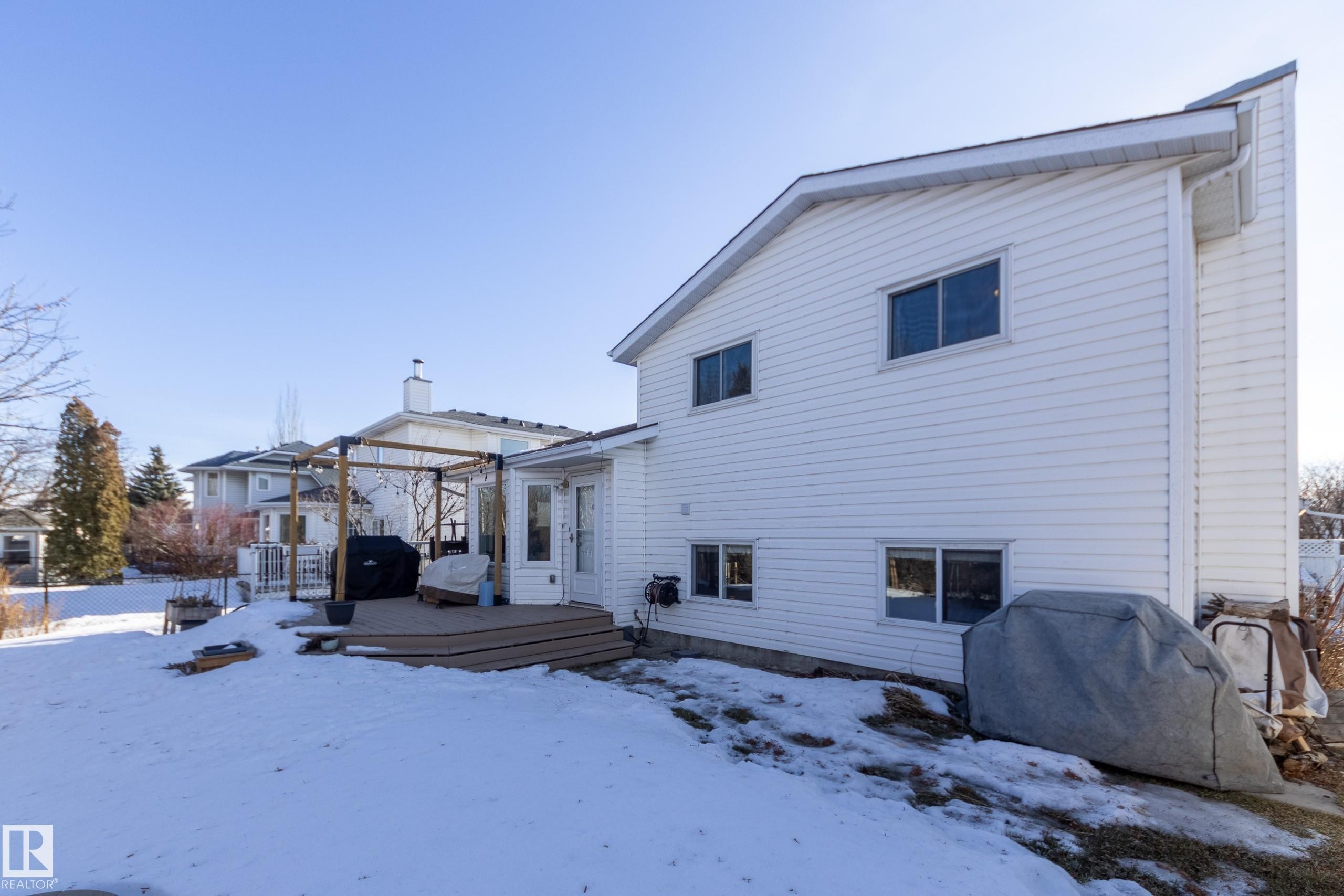 18316 60 Avenue, Edmonton, AB - Outdoor With Deck Patio Veranda With Exterior