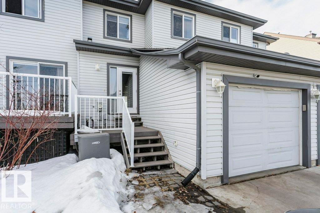 View of exterior entry - 1381 Rutherford Road, Edmonton, AB - Outdoor With Exterior