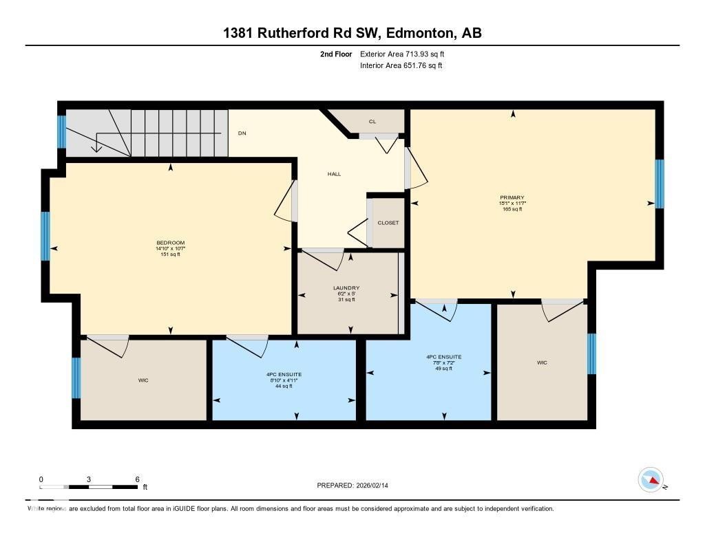 View of home floor plan - 1381 Rutherford Road, Edmonton, AB - Other