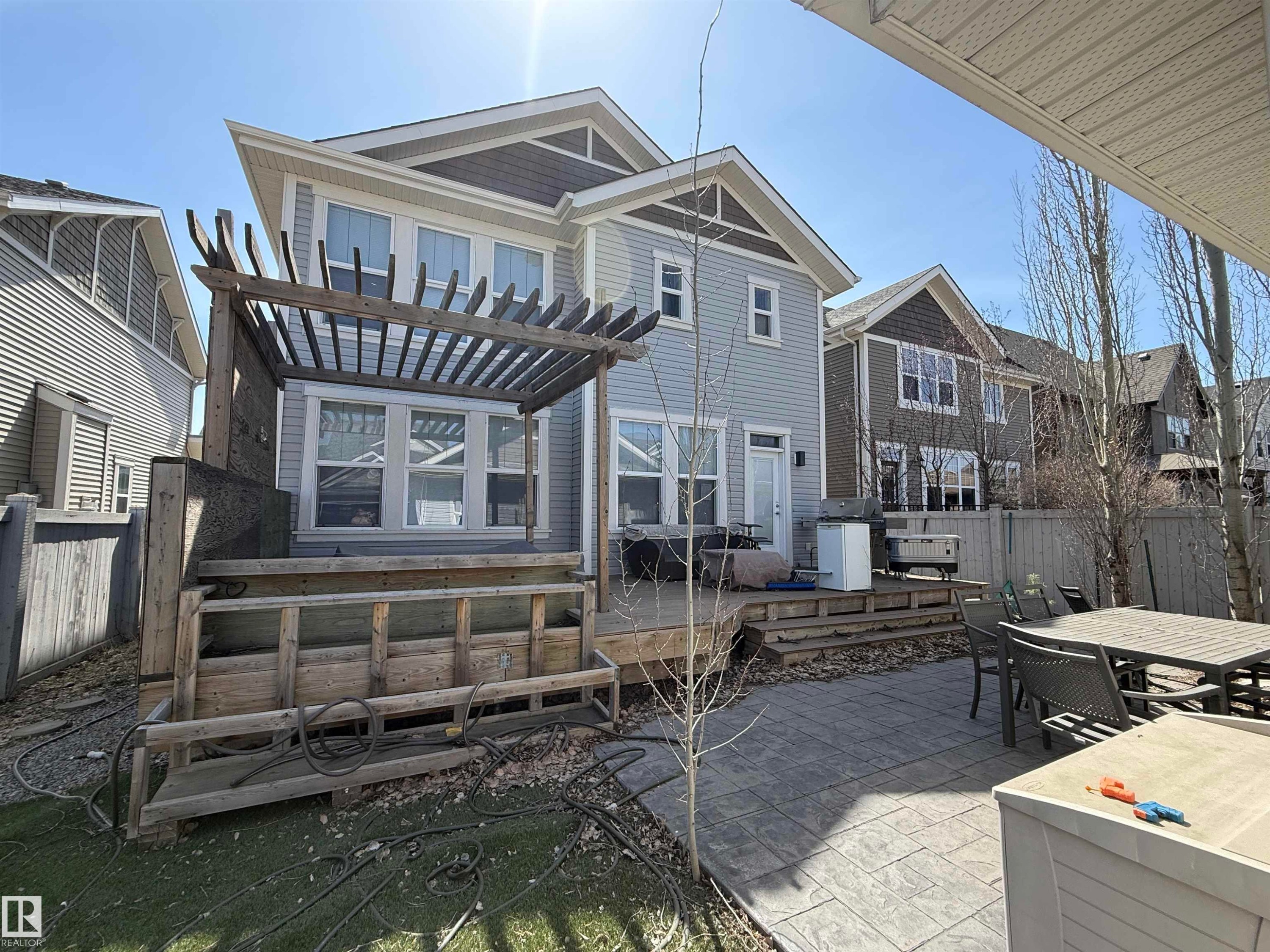 2036 Rochester Avenue, Edmonton, AB - Outdoor With Deck Patio Veranda