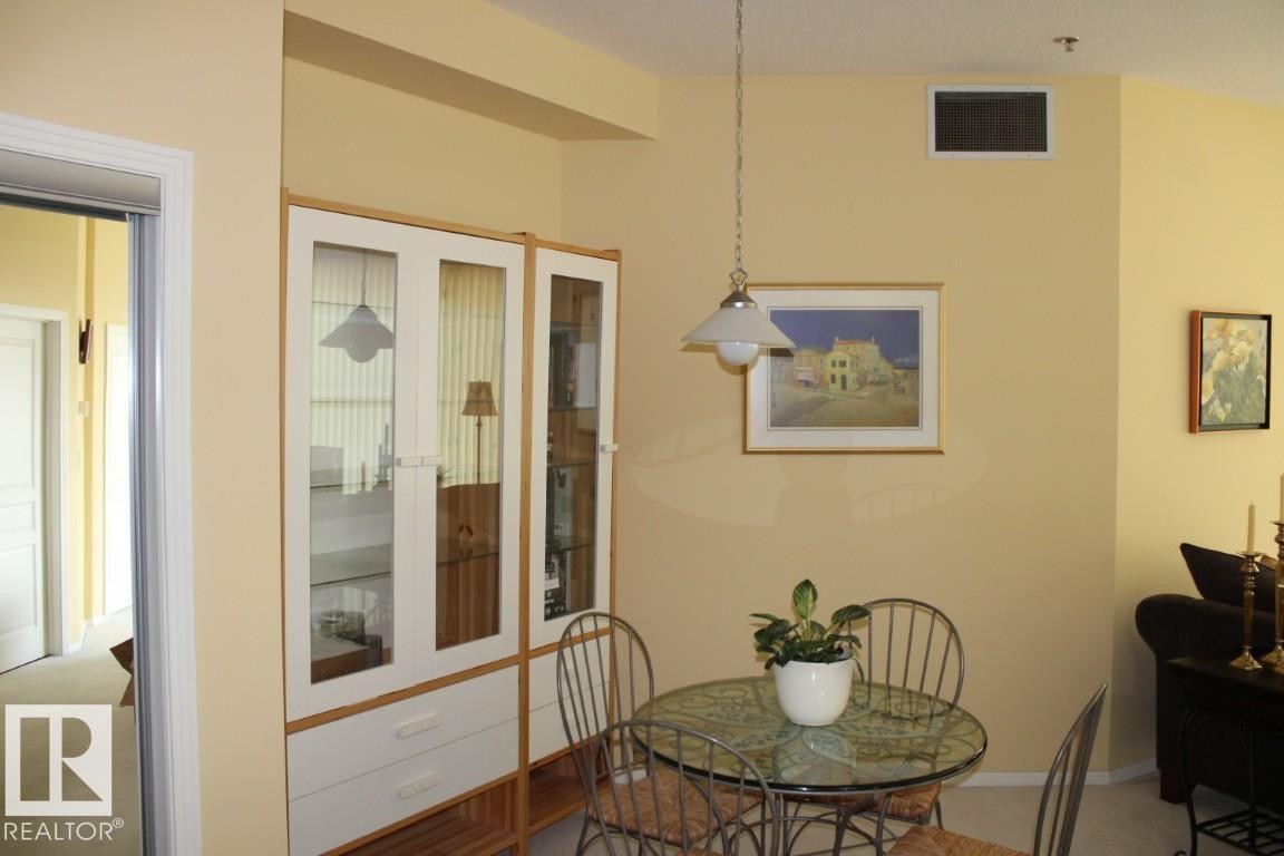 Dining area - #330 4831 104A St Nw, Edmonton, AB - Indoor Photo Showing Dining Room