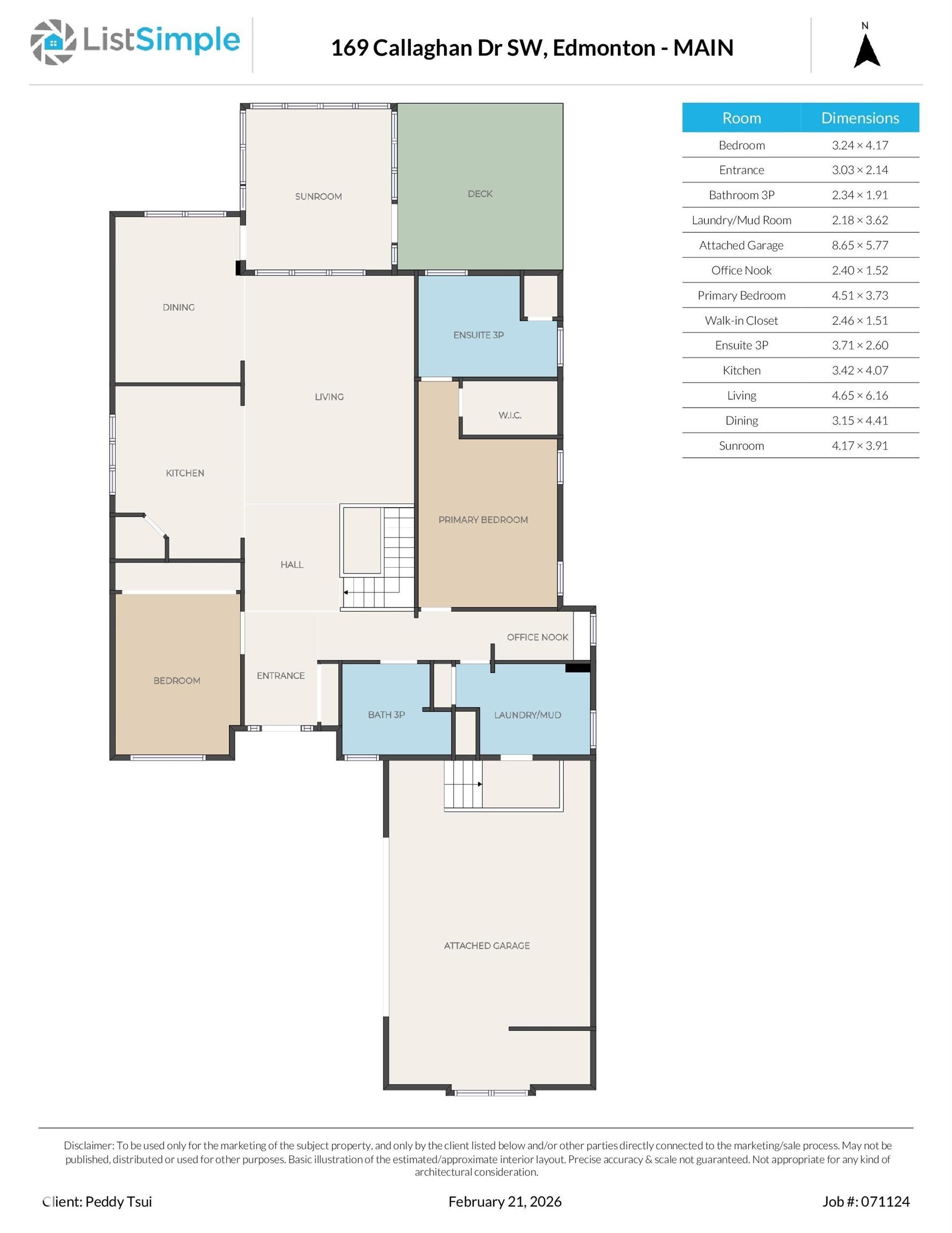 View of property floor plan - 169 Callaghan Drive, Edmonton, AB - Other