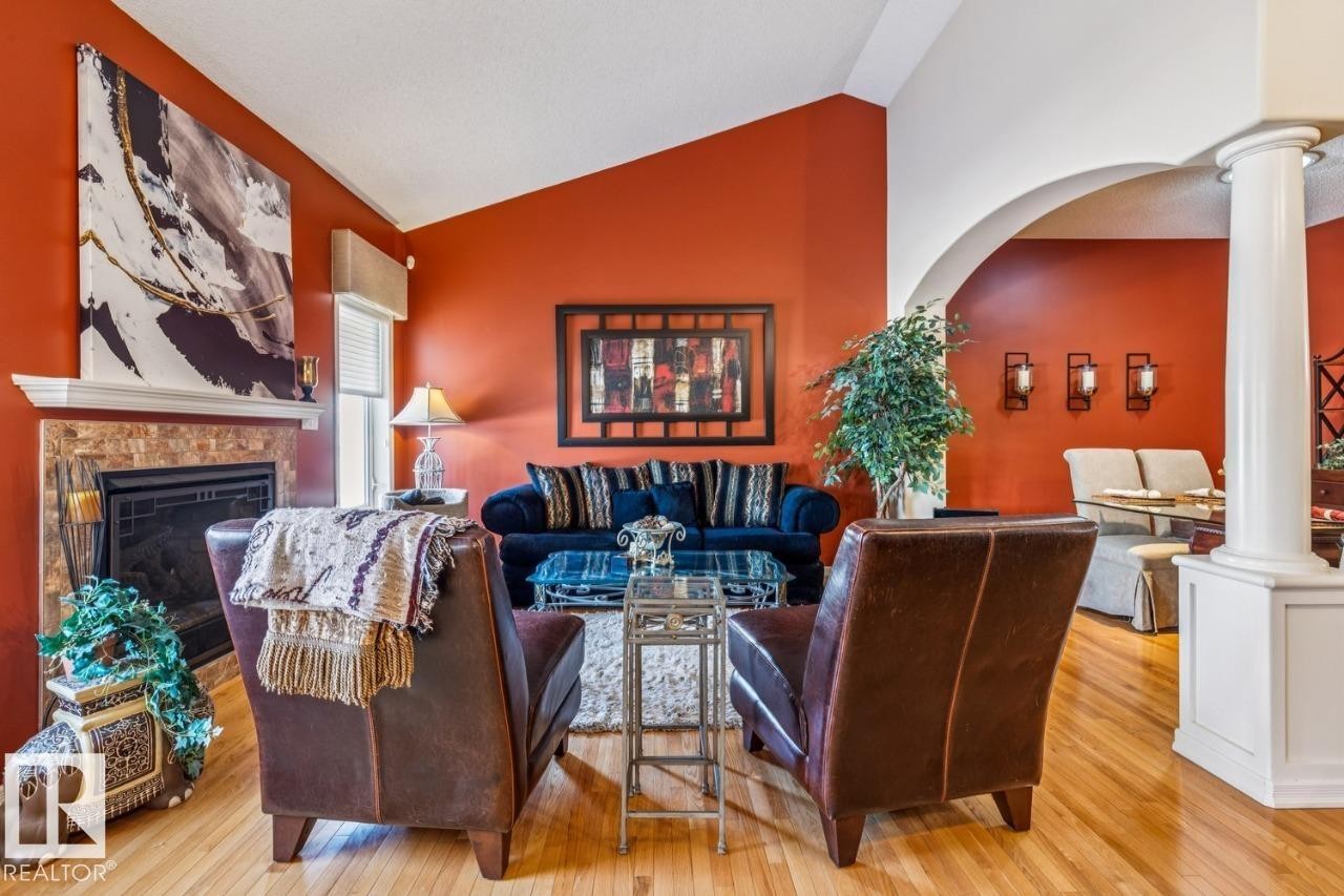 38 3003 34 Avenue, Edmonton, AB - Indoor With Fireplace