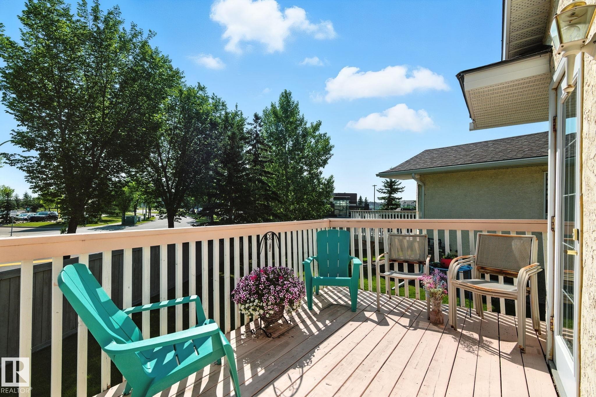 2 14428 Miller Blvd Nw, Edmonton, AB - Outdoor With Deck Patio Veranda With Exterior