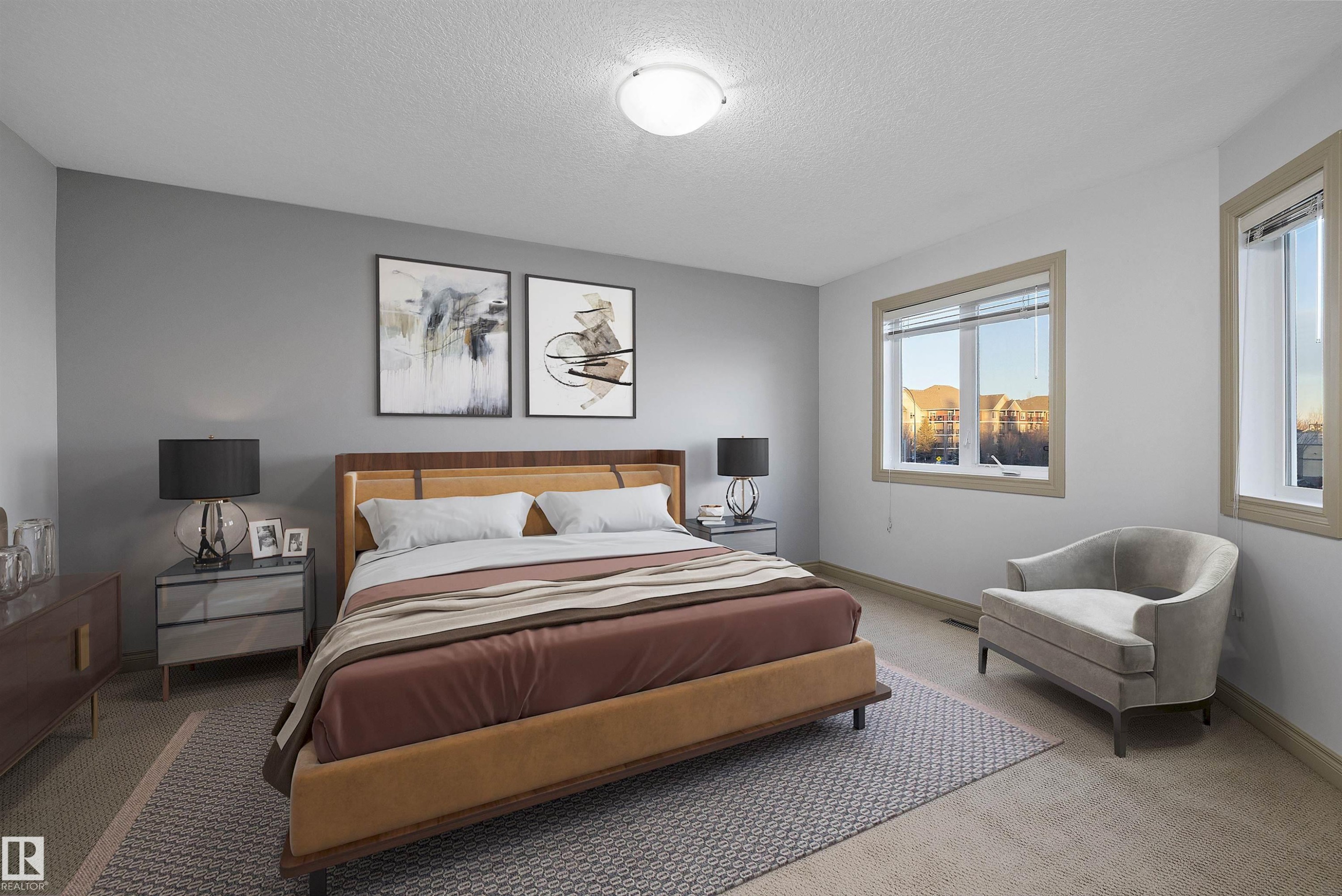 17 903 Rutherford Road, Edmonton, AB - Indoor Photo Showing Bedroom