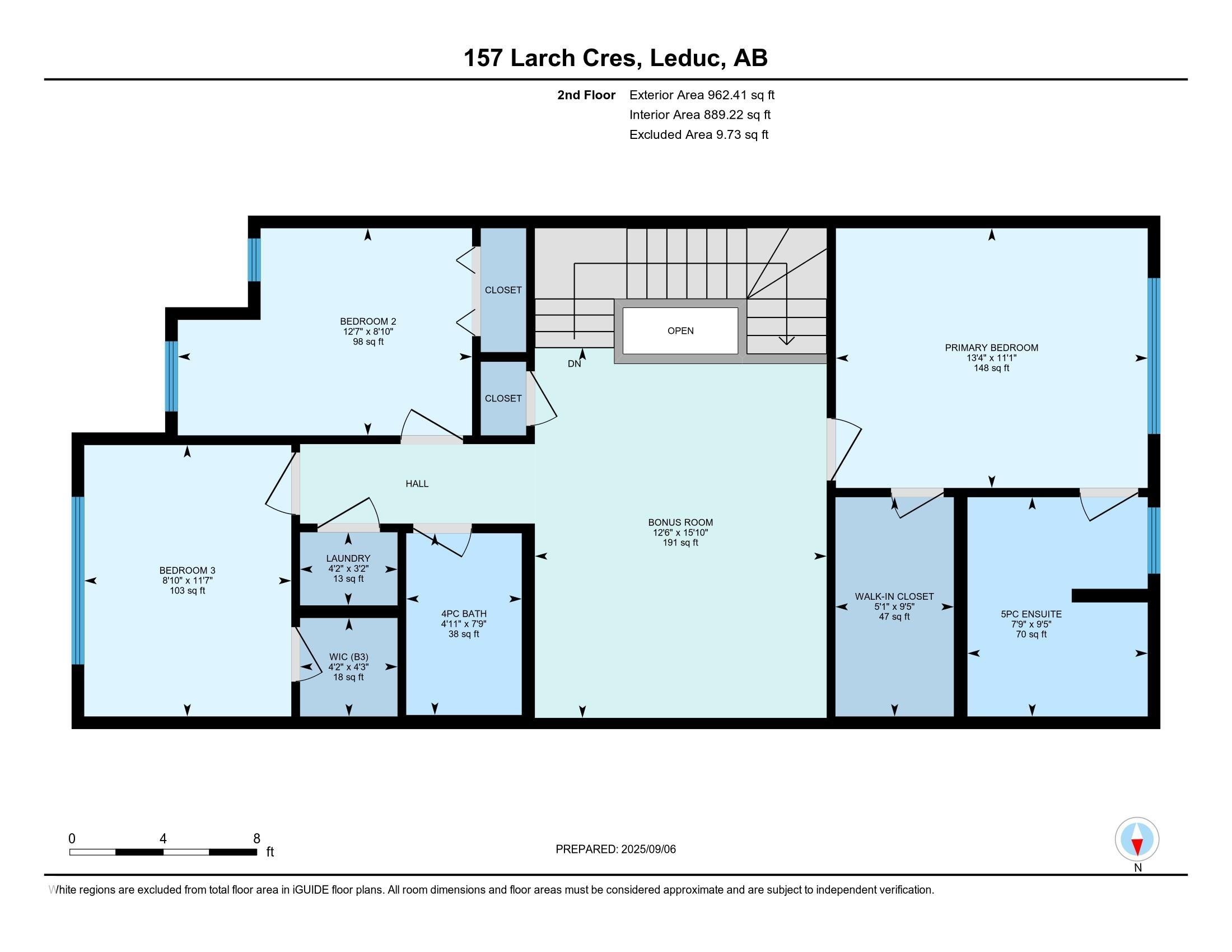 View of home floor plan - 157 Larch Crescent, Leduc, AB - Other