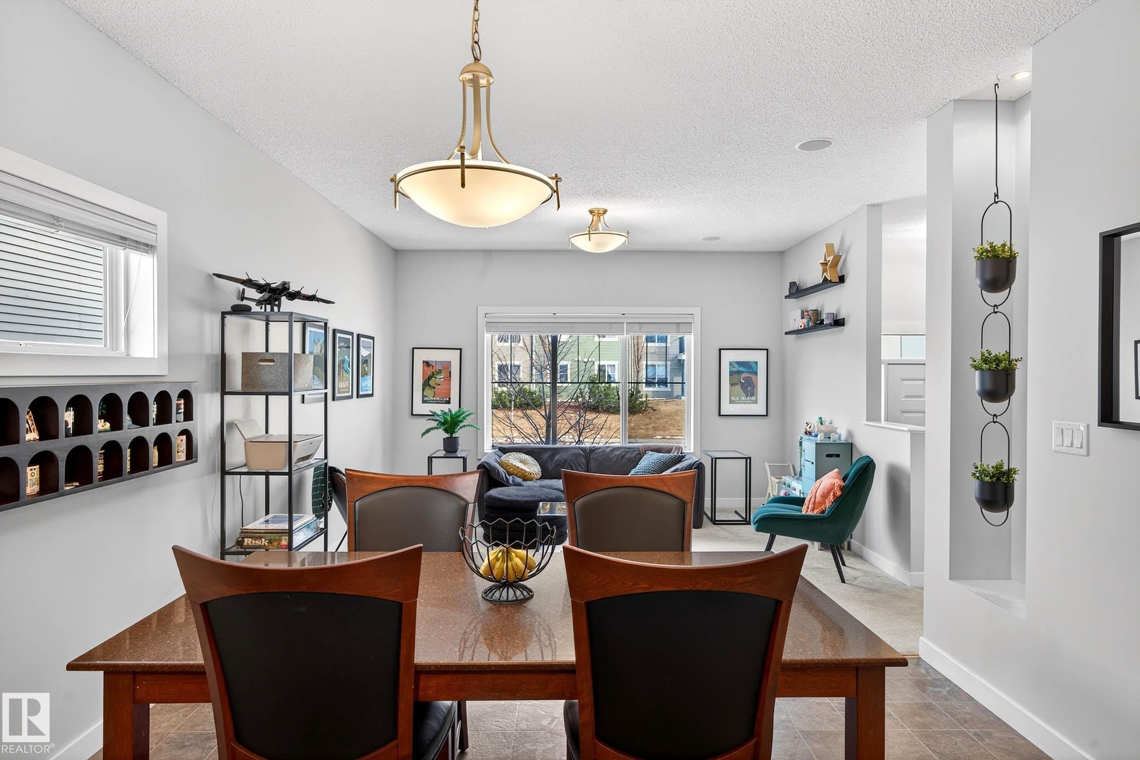 285 Mcconachie Drive, Edmonton, AB - Indoor Photo Showing Dining Room