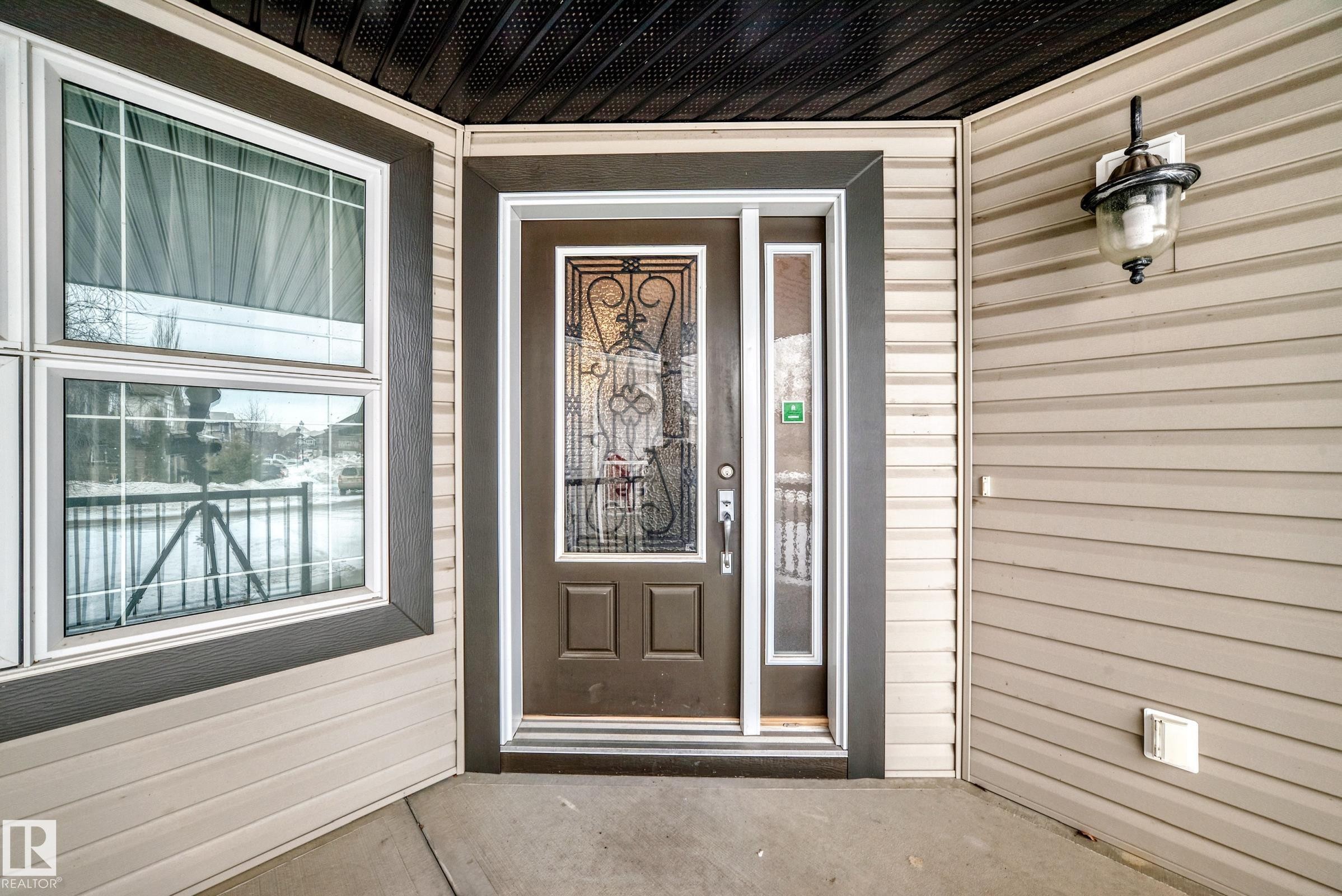 View of exterior entry - 1908 69 Street, Edmonton, AB - Outdoor With Exterior