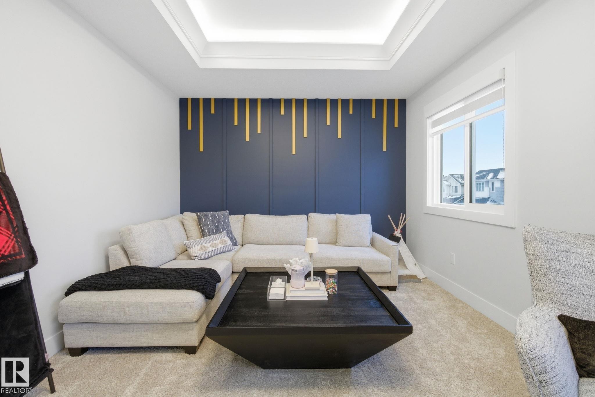 9831 223 Street, Edmonton, AB - Indoor Photo Showing Living Room