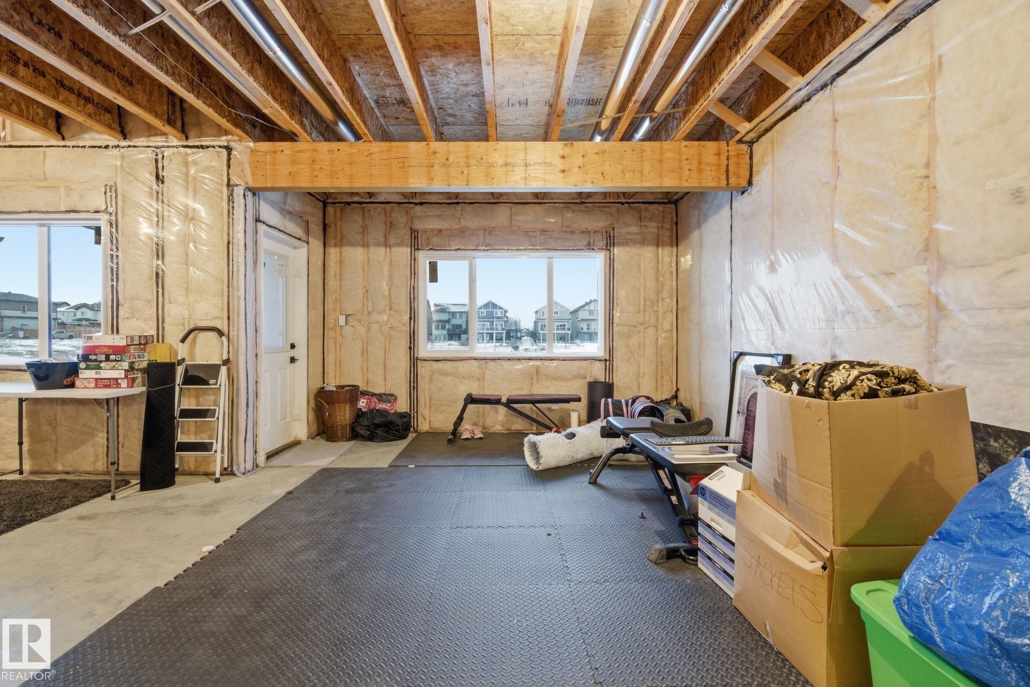 9831 223 Street, Edmonton, AB - Indoor Photo Showing Basement