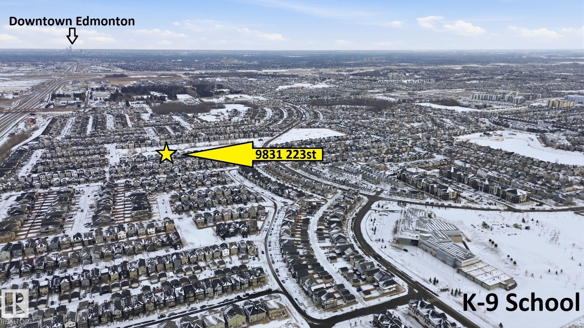 9831 223 Street, Edmonton, AB - Outdoor With View