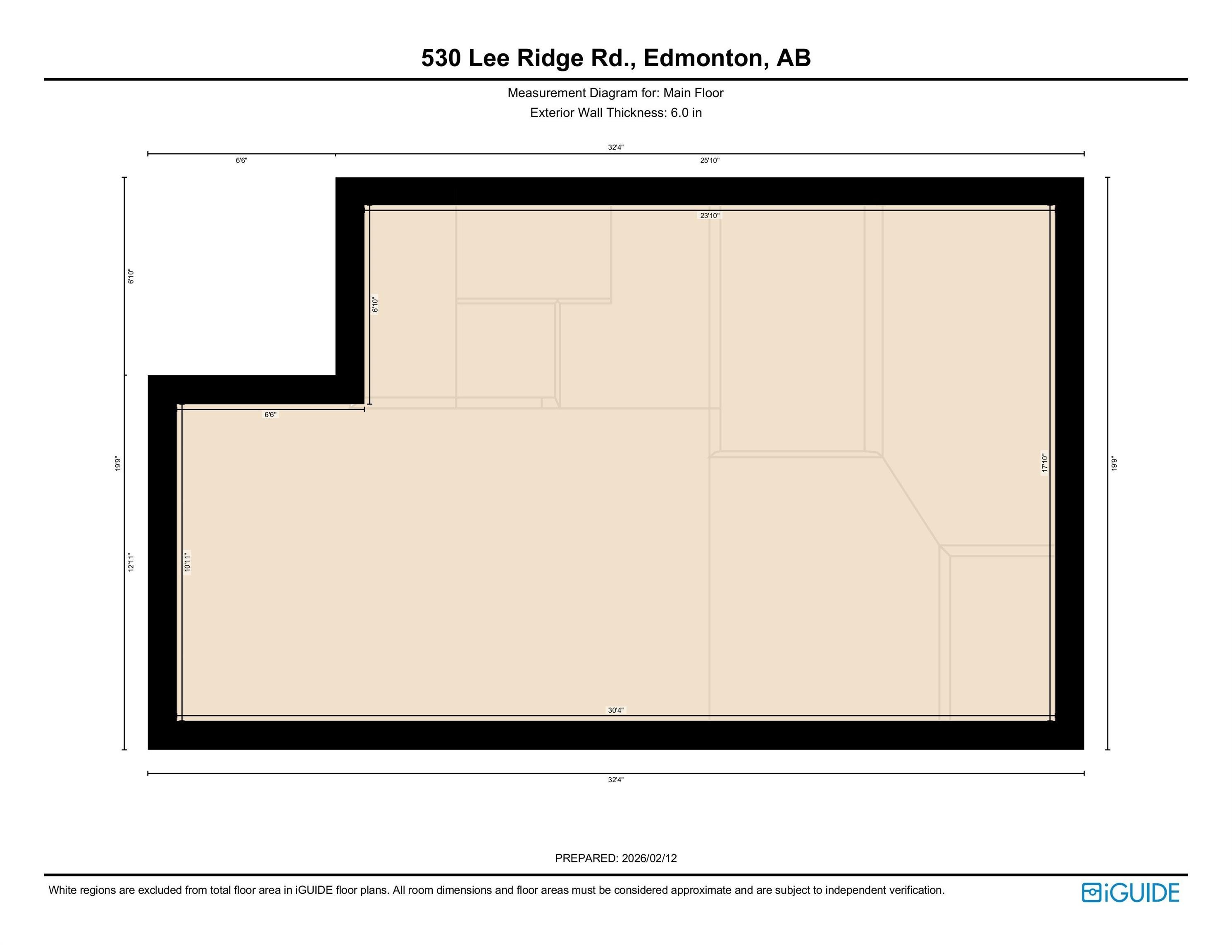 View of room layout - Edmonton, AB - Other