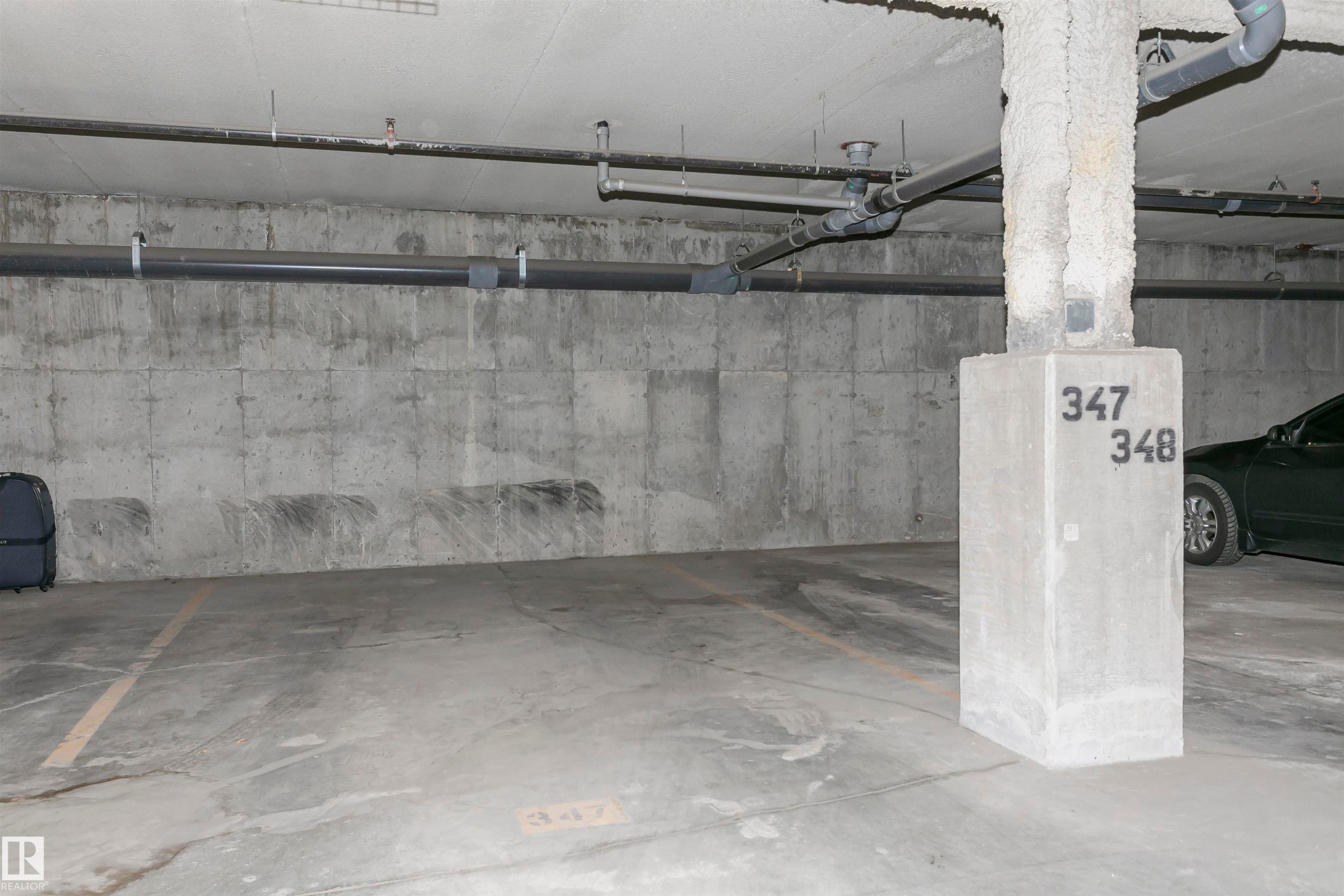 Basement featuring oil tank - 332 5151 Windermere Boulevard, Edmonton, AB - Indoor Photo Showing Garage