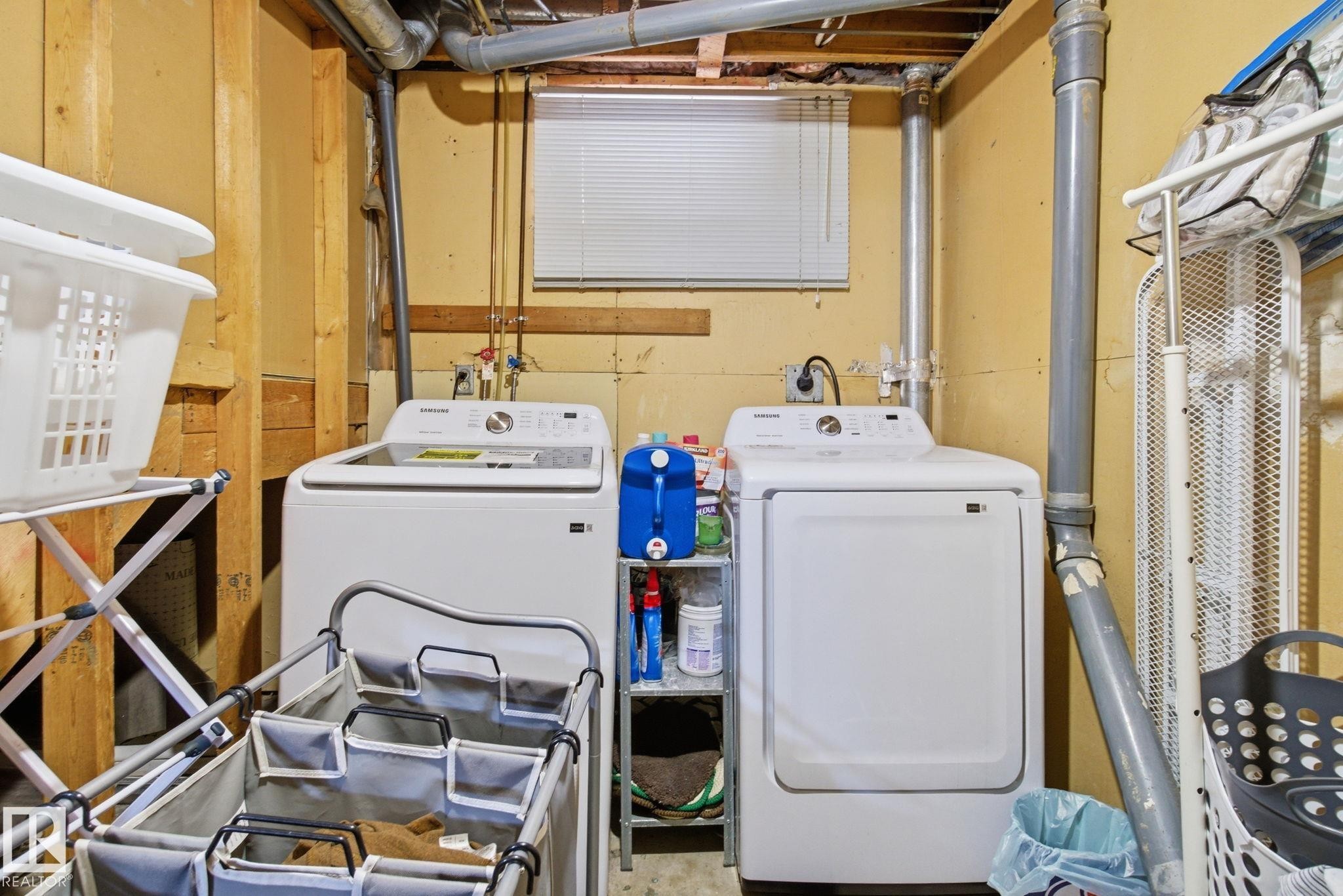 614 Saddleback Road, Edmonton, AB - Indoor Photo Showing Laundry Room