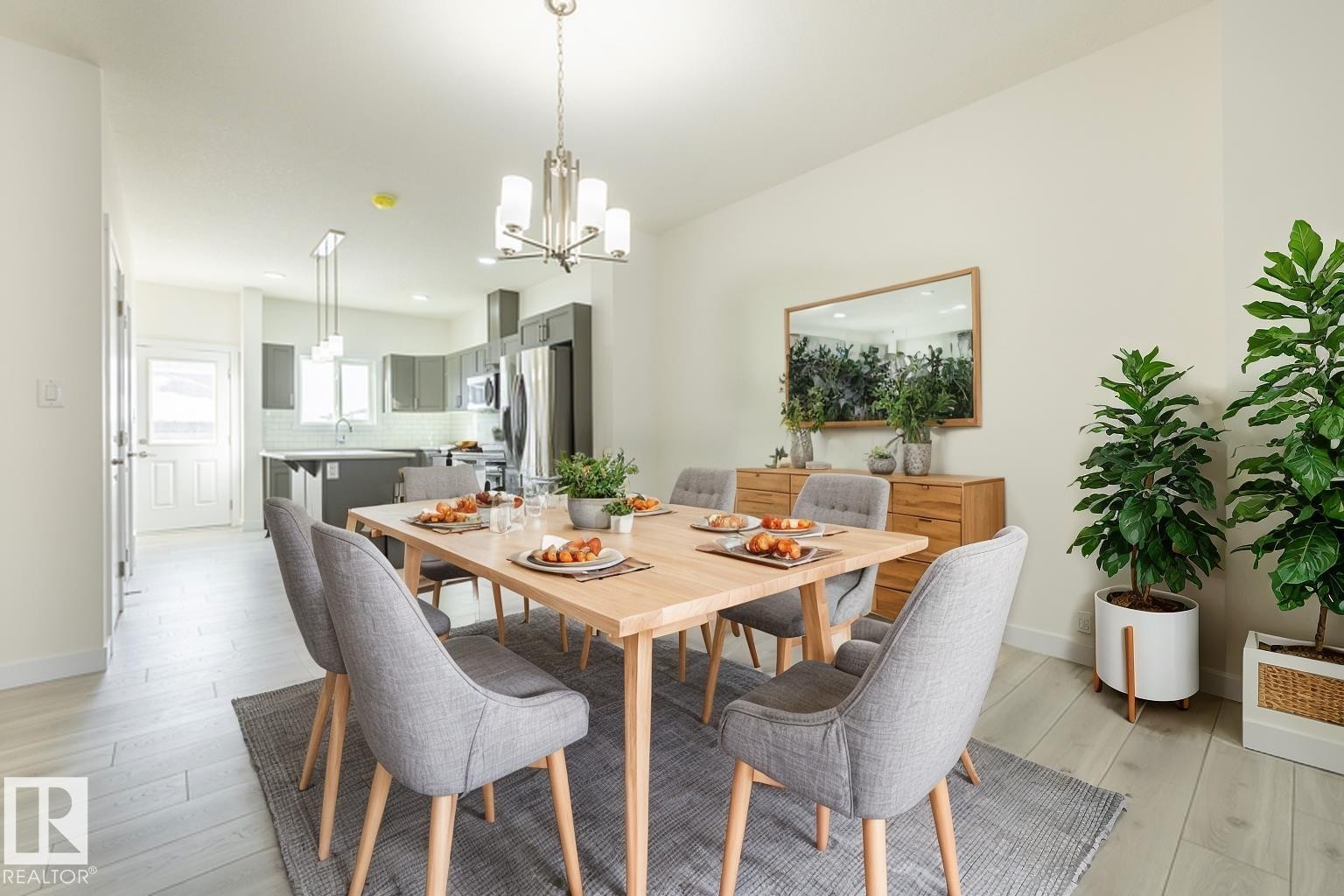 1531 211 Street Nw, Edmonton, AB - Indoor Photo Showing Dining Room