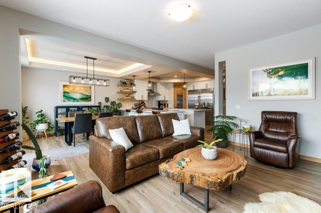 19 Riviere Terrace, St. Albert, AB - Indoor Photo Showing Living Room