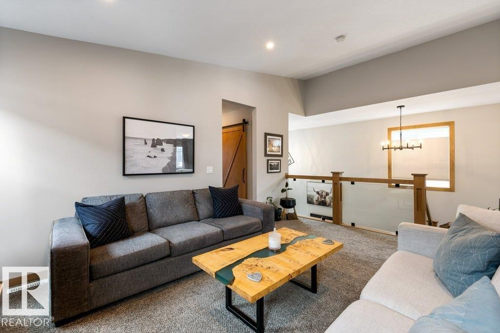 19 Riviere Terrace, St. Albert, AB - Indoor Photo Showing Living Room