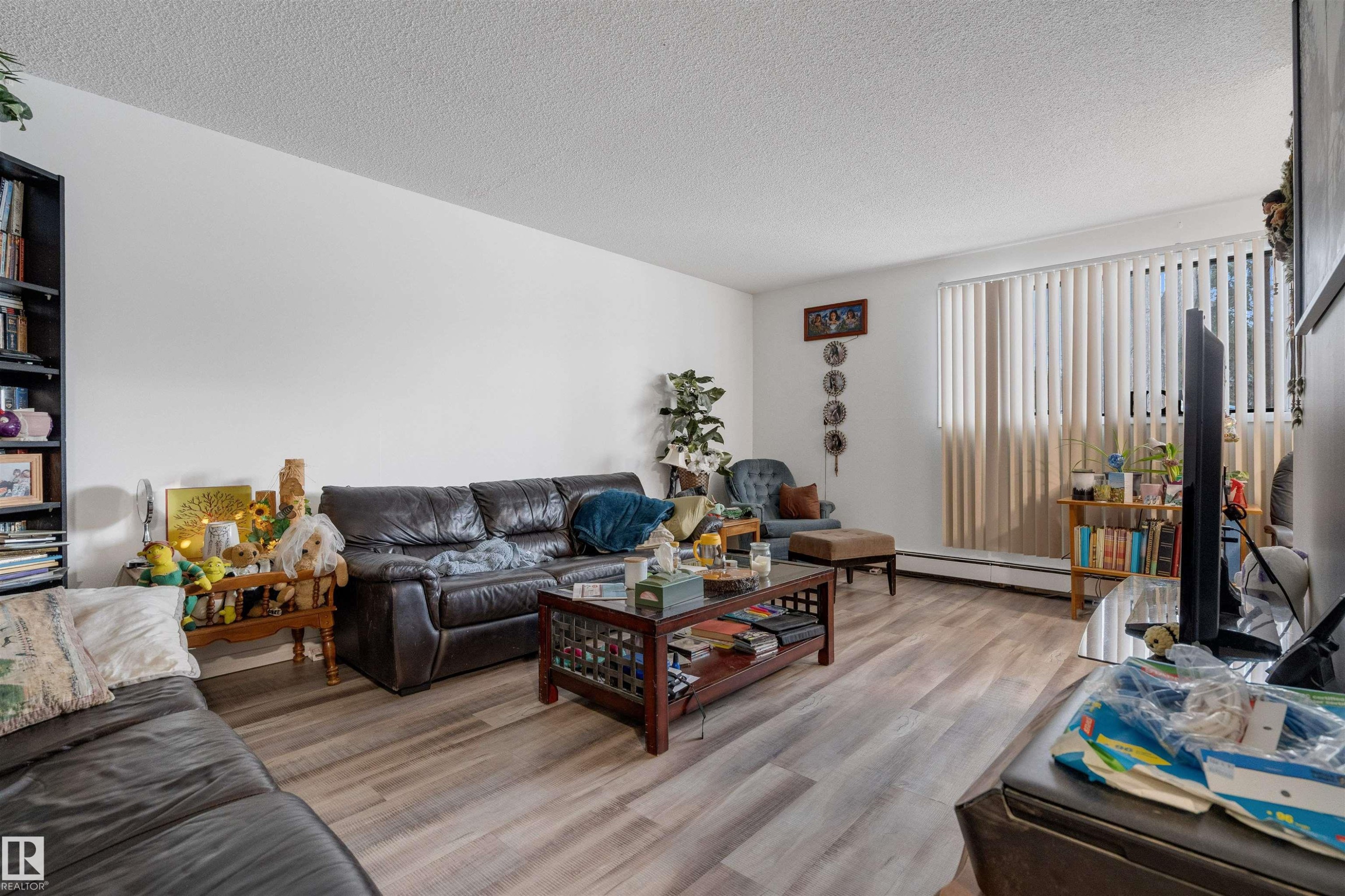 10619 64 Avenue, Edmonton, AB - Indoor Photo Showing Living Room
