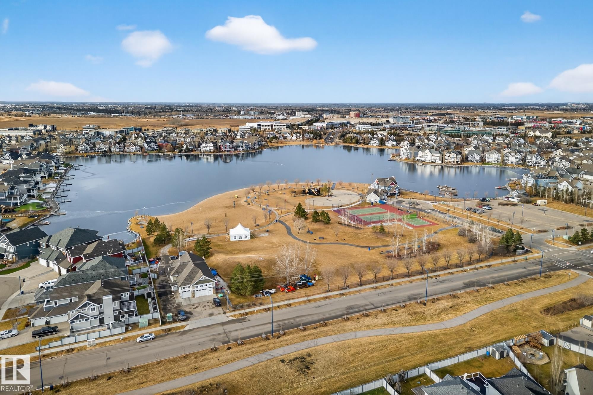 7915 18 Ave, Edmonton, AB - Outdoor With Body Of Water With View