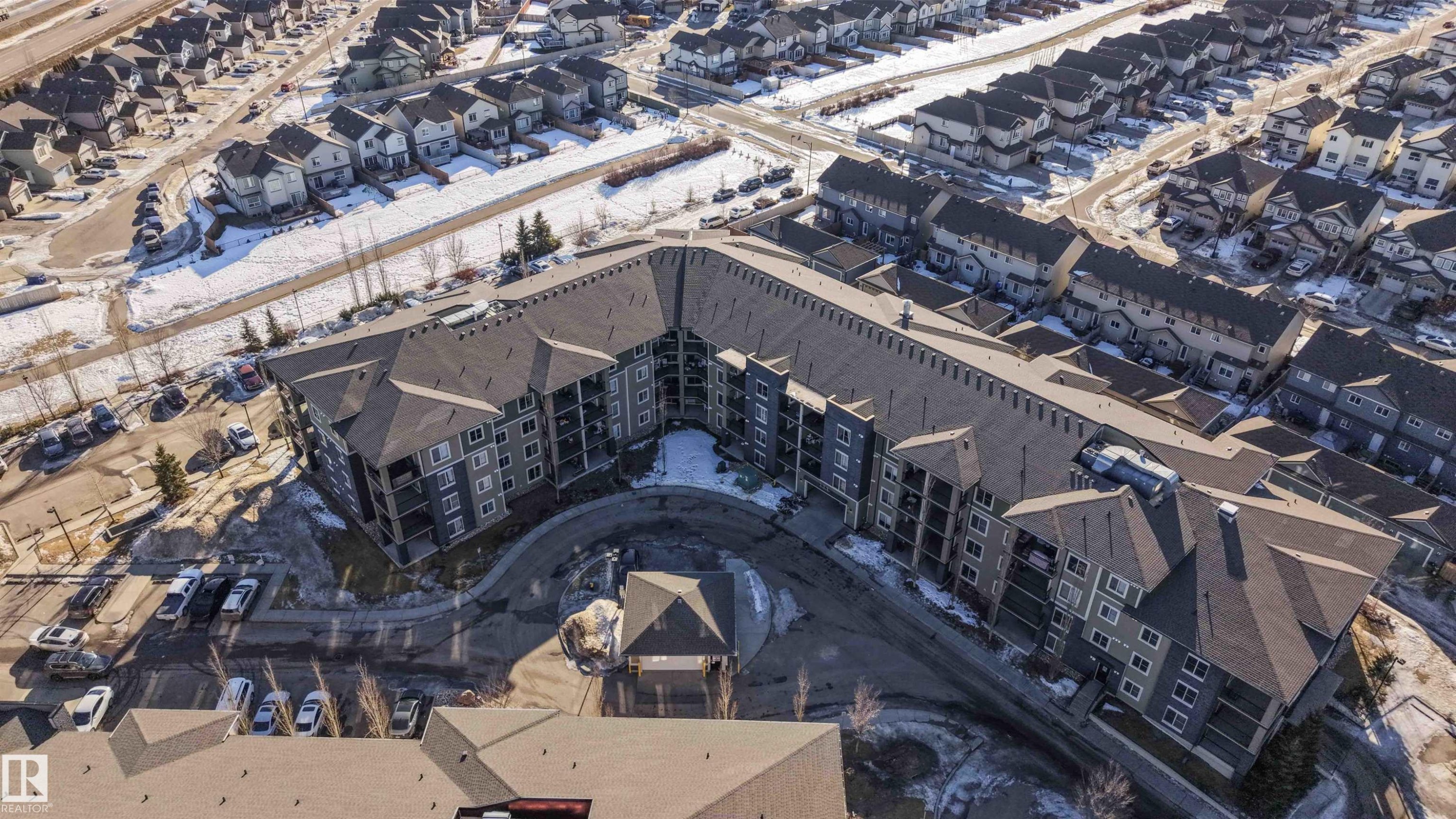Aerial view of property's location - 415 111 Watt Common, Edmonton, AB - Outdoor With View