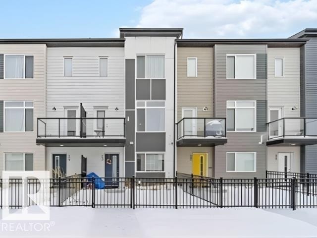 22 804 Welsh Drive, Edmonton, AB - Outdoor With Balcony With Facade