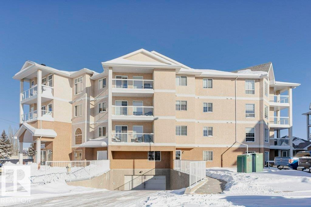 325 7801 Golf Course Road, Stony Plain, AB - Outdoor With Balcony With Facade