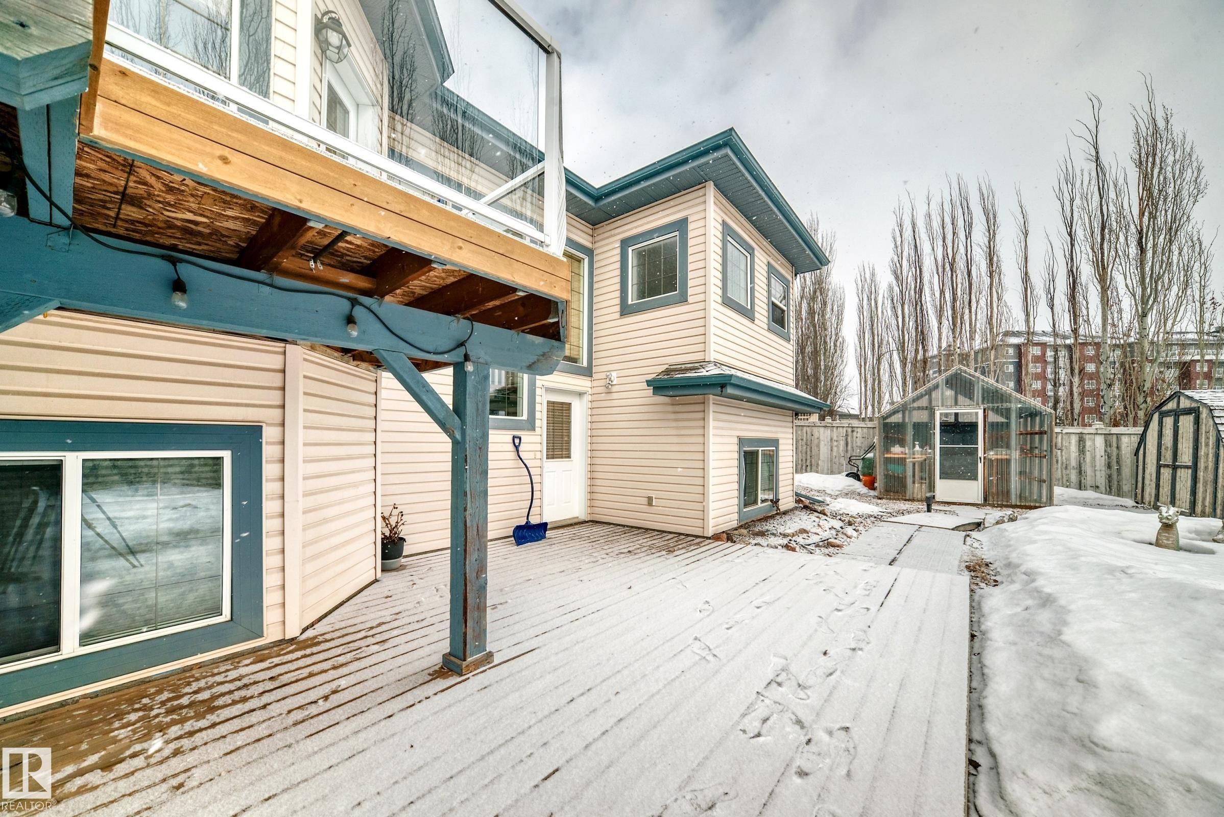 576 Glenwright Crescent, Edmonton, AB - Outdoor With Deck Patio Veranda With Exterior