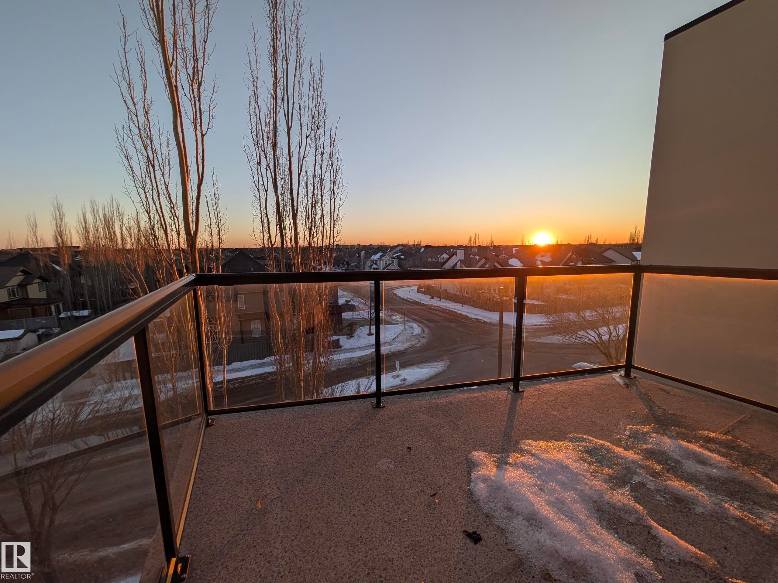 435 308 Ambleside Link Link, Edmonton, AB - Outdoor With Balcony With View