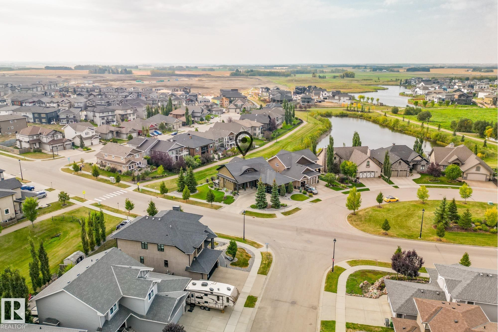 4001 Triomphe Boulevard, Beaumont, AB - Outdoor With View