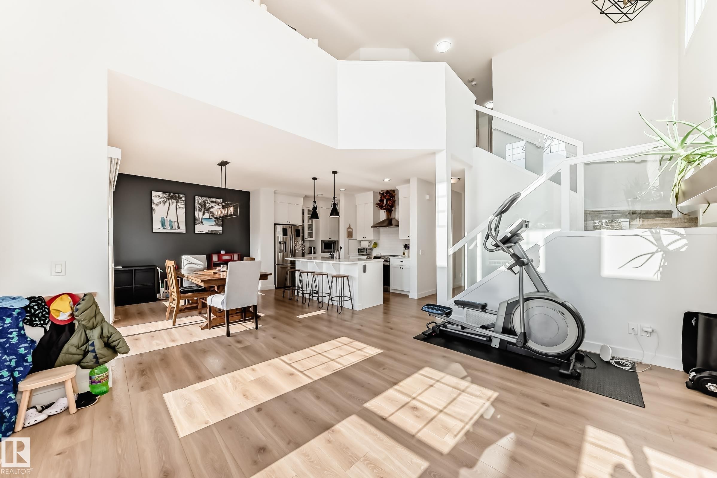 71 Jamison Crescent, St. Albert, AB - Indoor Photo Showing Gym Room
