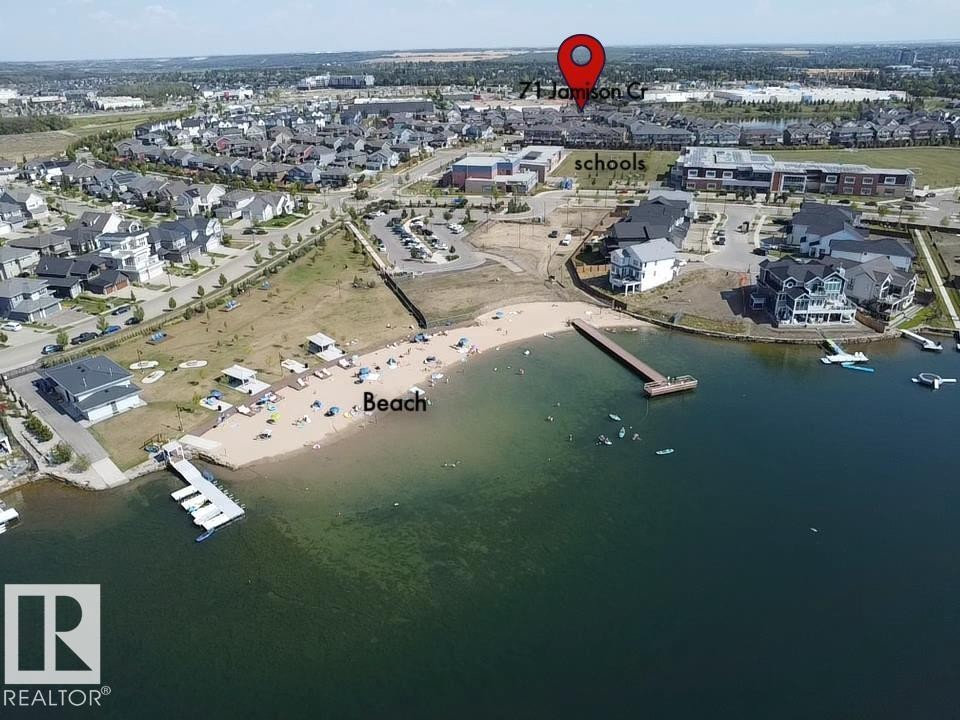 71 Jamison Crescent, St. Albert, AB - Outdoor With Body Of Water With View