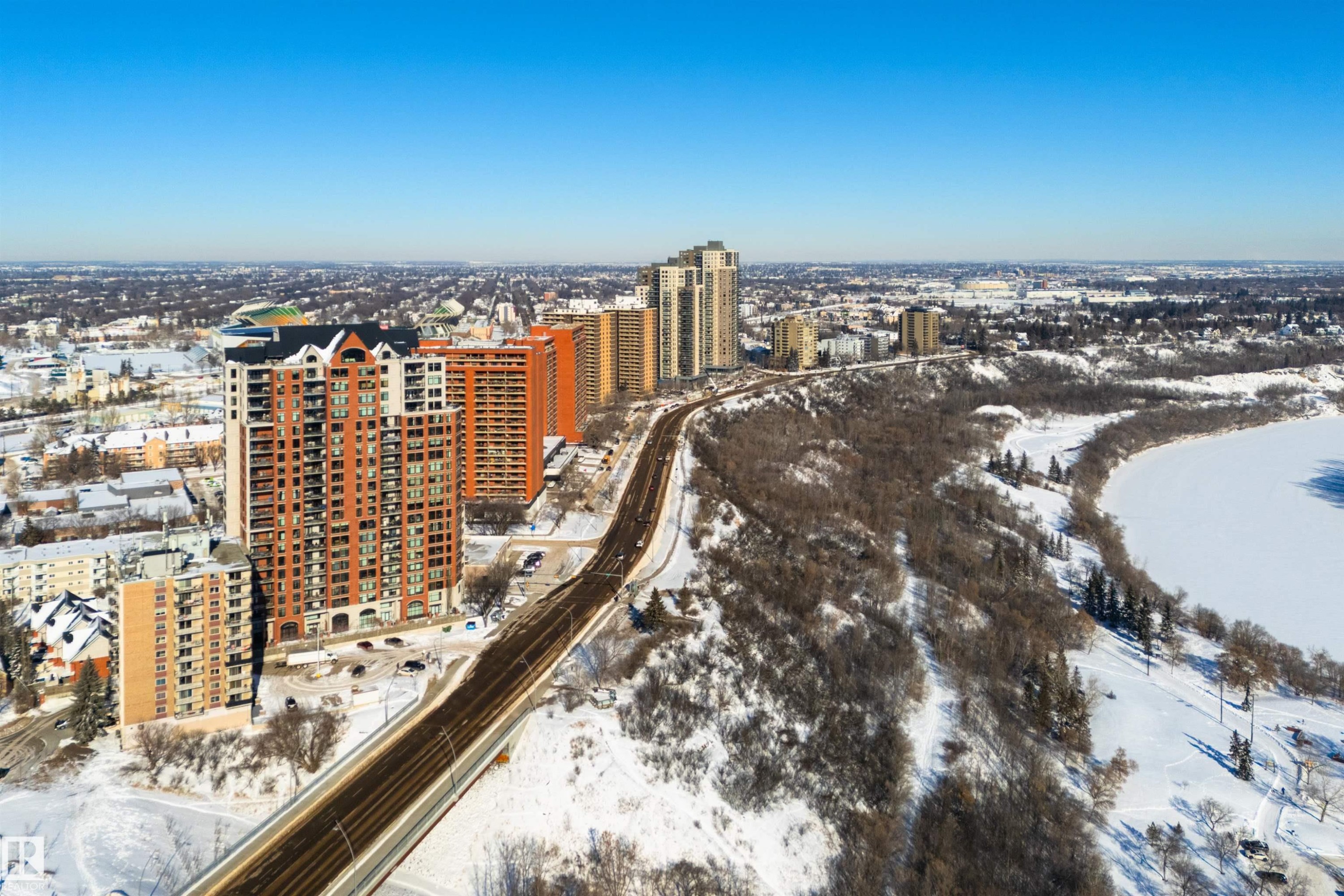 1107 9020 Jasper Avenue, Edmonton, AB - Outdoor With View