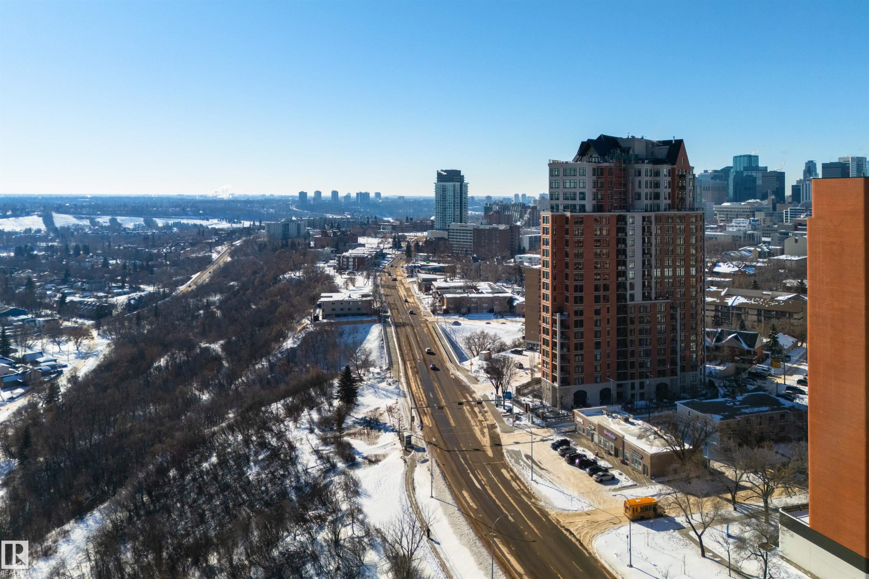 1107 9020 Jasper Avenue, Edmonton, AB - Outdoor With View