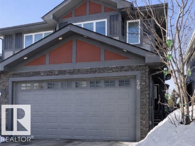 Modified with AI to remove pod. - 56 Durrand Bend, Fort Saskatchewan, AB - Outdoor With Exterior