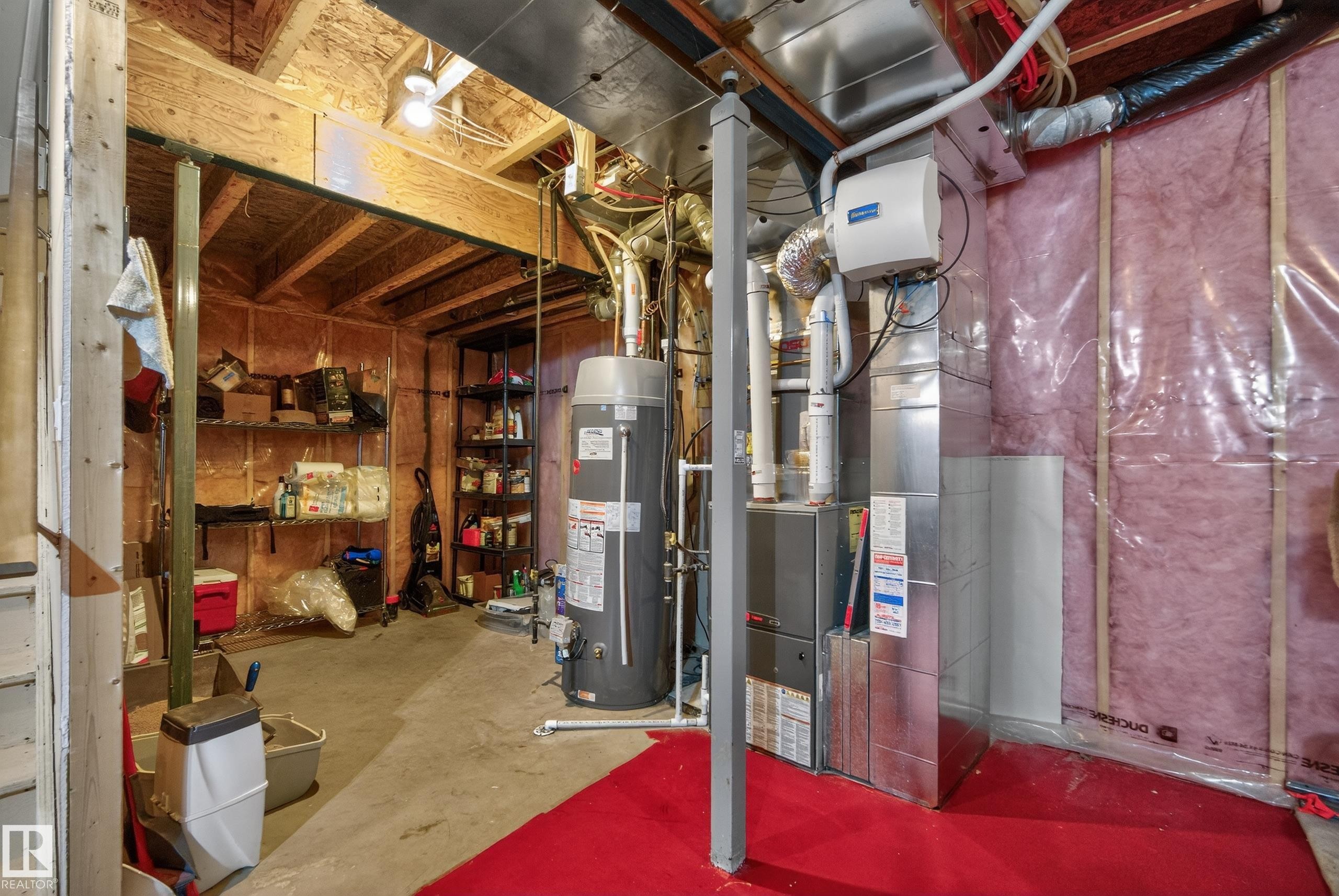 90 Hilldowns Drive, Spruce Grove, AB - Indoor Photo Showing Basement