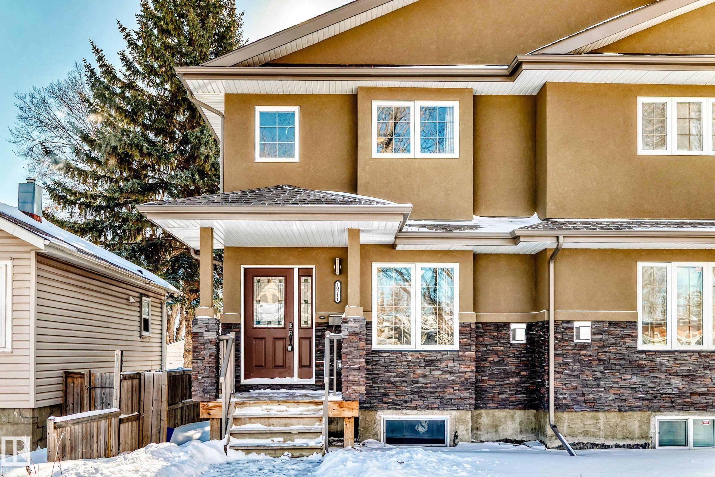 10711 70 Avenue, Edmonton, AB - Outdoor With Facade