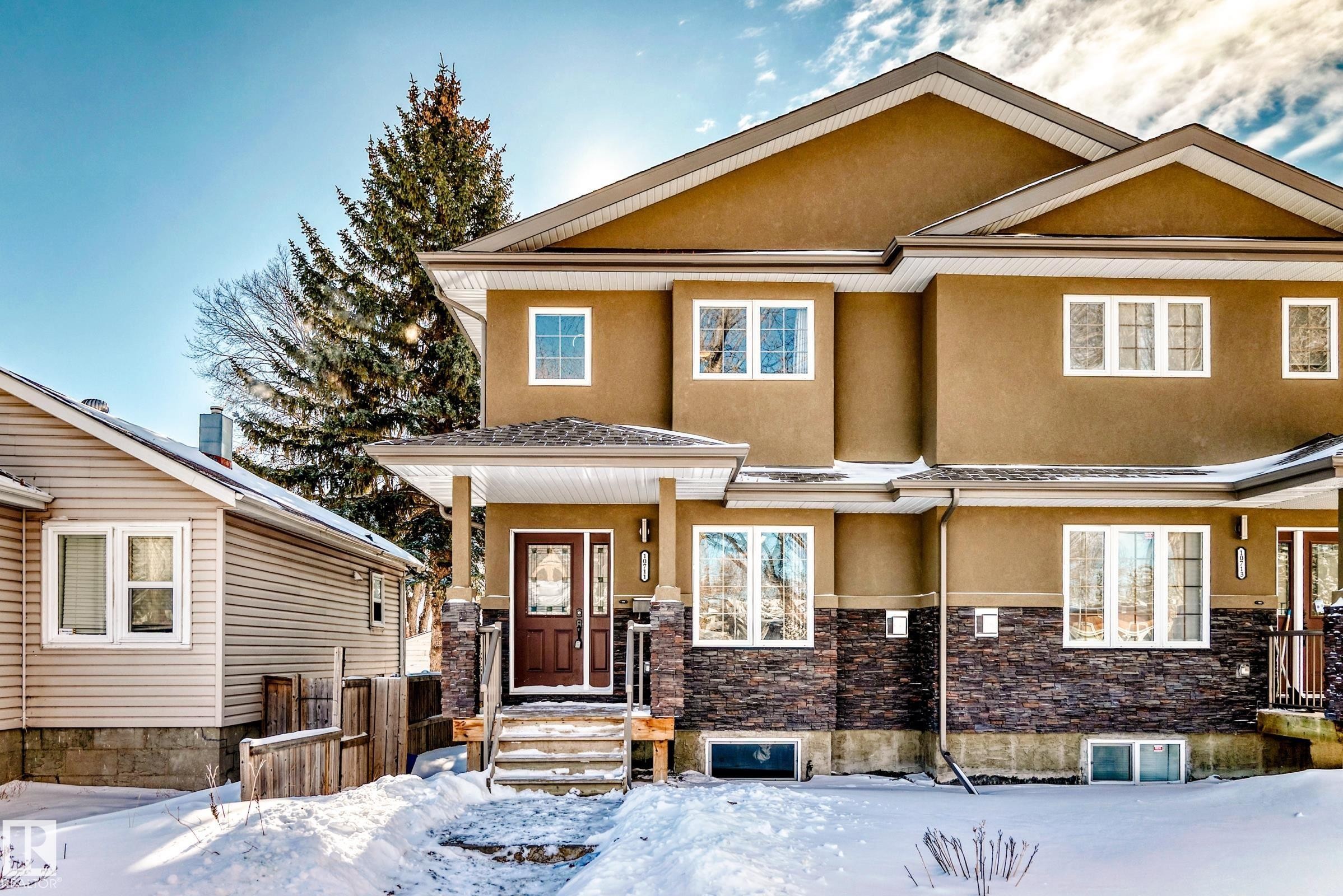 10711 70 Avenue, Edmonton, AB - Outdoor With Facade