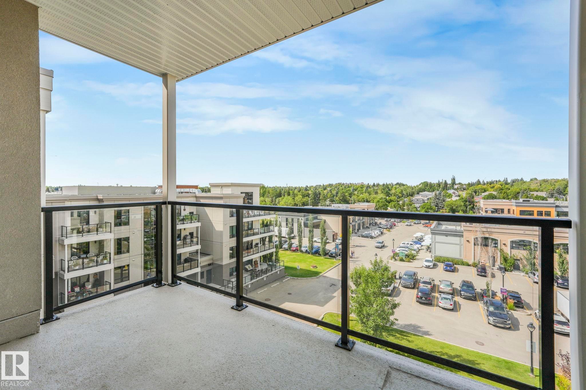 814 200 Bellerose Drive, St. Albert, AB - Outdoor With Balcony With View With Exterior