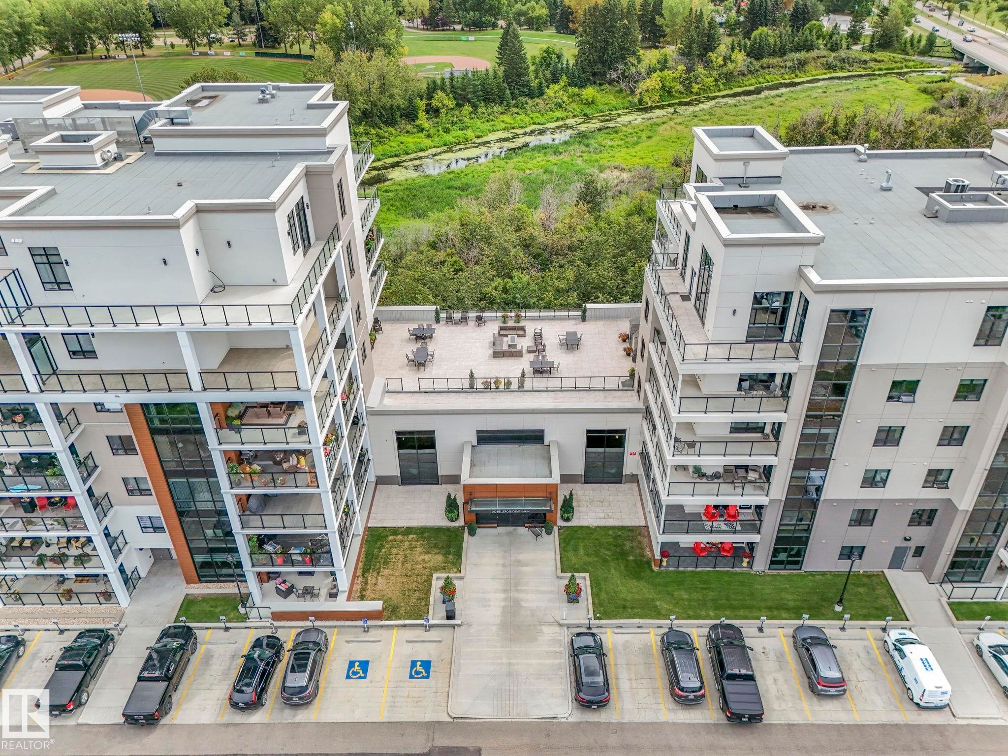 814 200 Bellerose Drive, St. Albert, AB - Outdoor With View