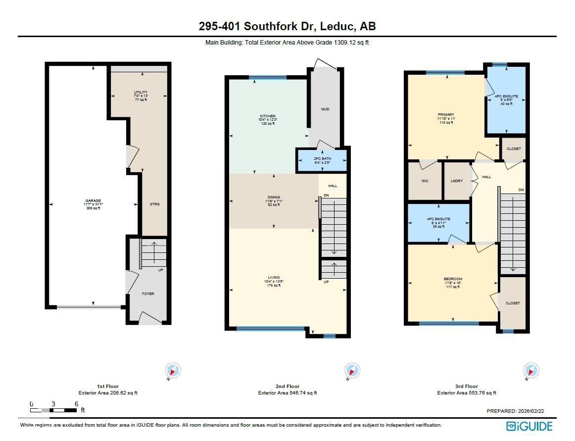 View of home floor plan - 295 401 Southfork Drive, Leduc, AB - Other