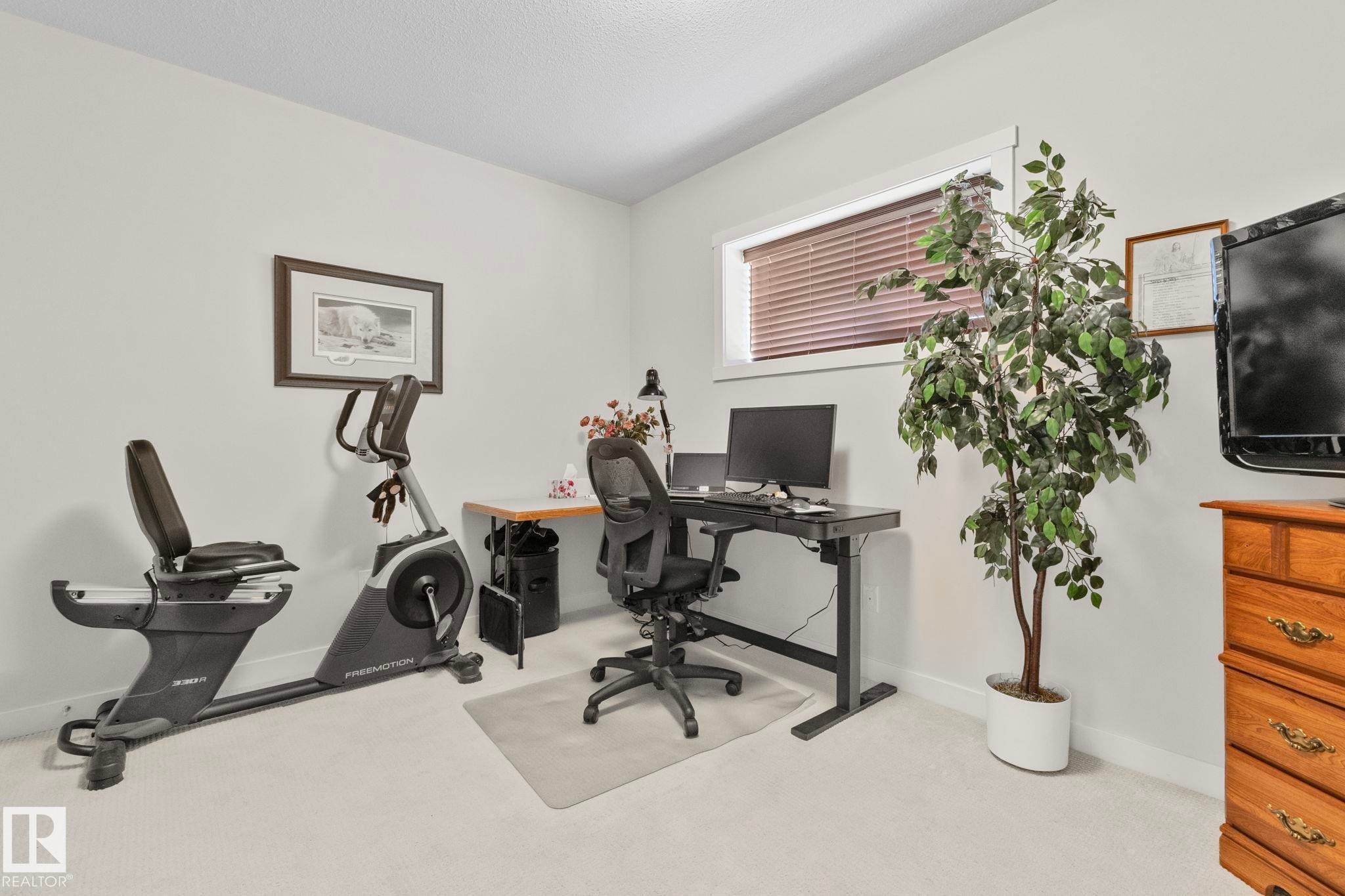 105 Houle Drive, Morinville, AB - Indoor Photo Showing Gym Room