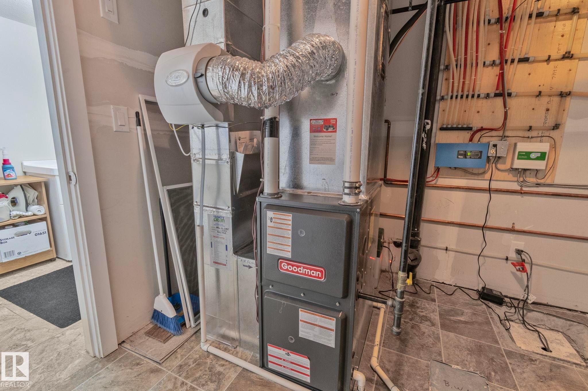 105 Houle Drive, Morinville, AB - Indoor Photo Showing Basement