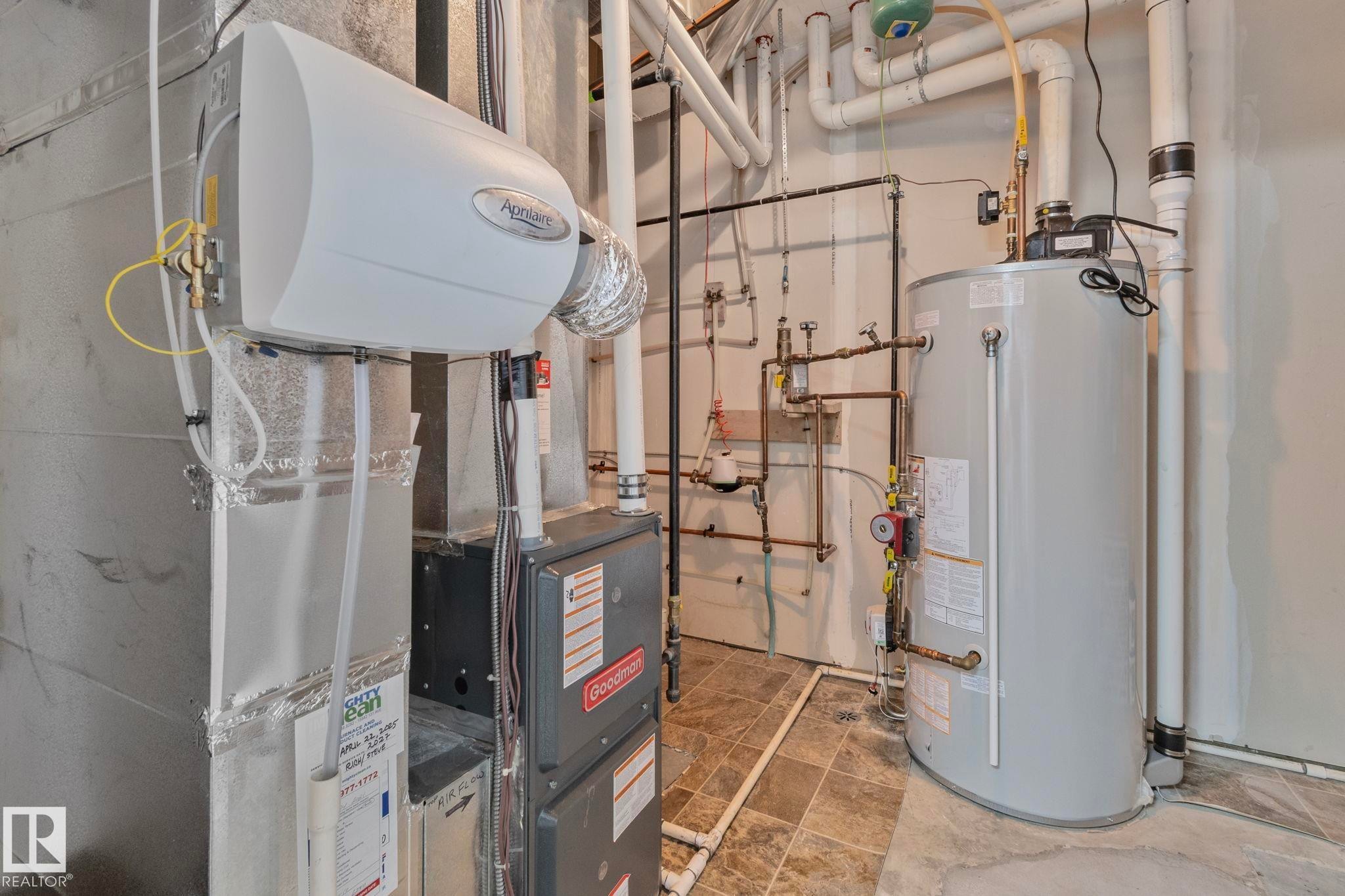 105 Houle Drive, Morinville, AB - Indoor Photo Showing Basement