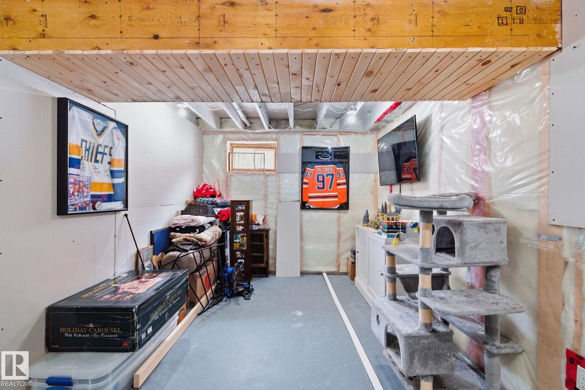 View of below grade area - 4919 50 Avenue, Bon Accord, AB - Indoor