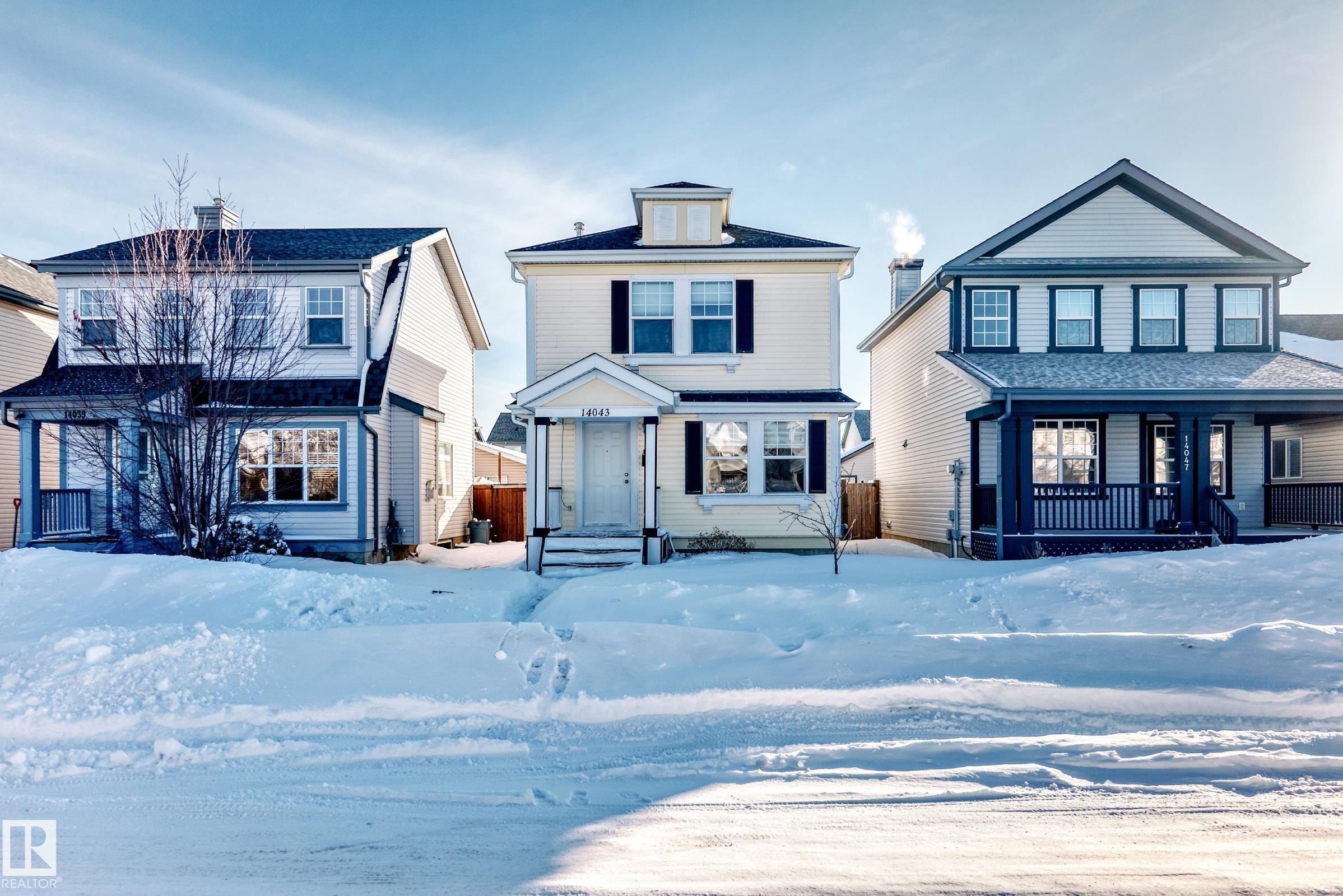 View of front of property - 14043 151 Avenue, Edmonton, AB - Outdoor With Facade