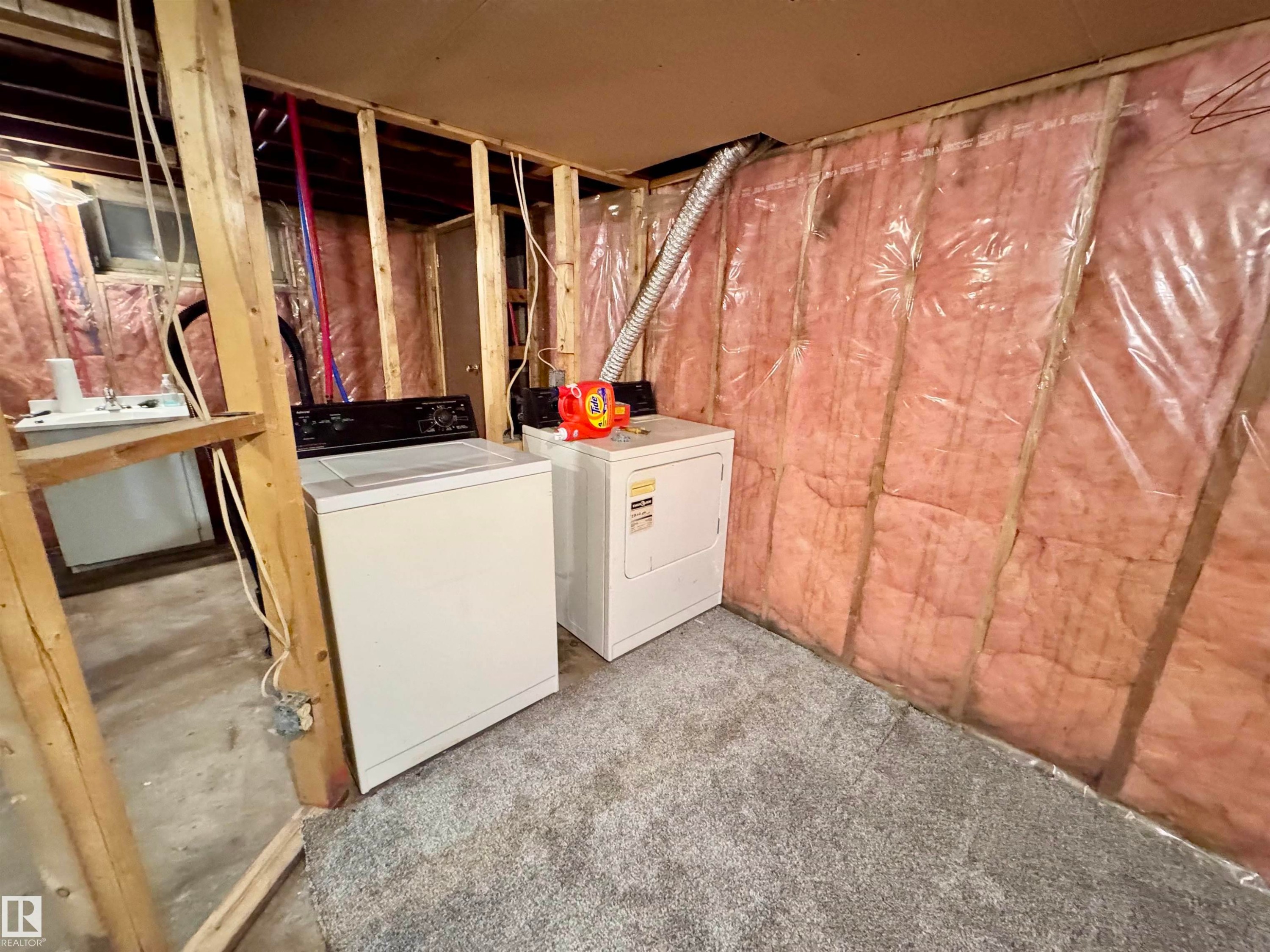 5232 49 Street, Willingdon, AB - Indoor Photo Showing Laundry Room